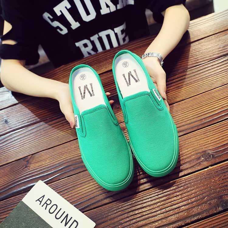 Canvas Mules Slip-Ons Product Image