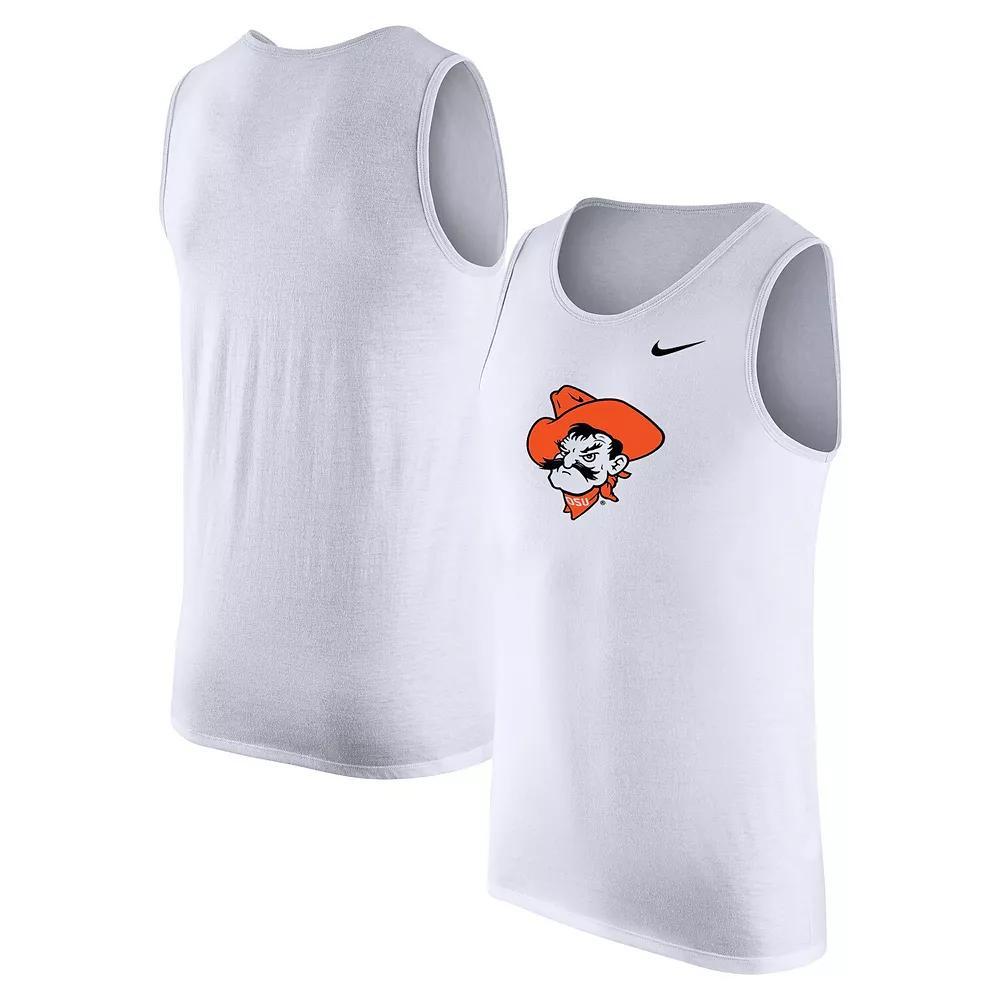 Men's Nike White Clemson Tigers Tank Top, Size: Large Product Image