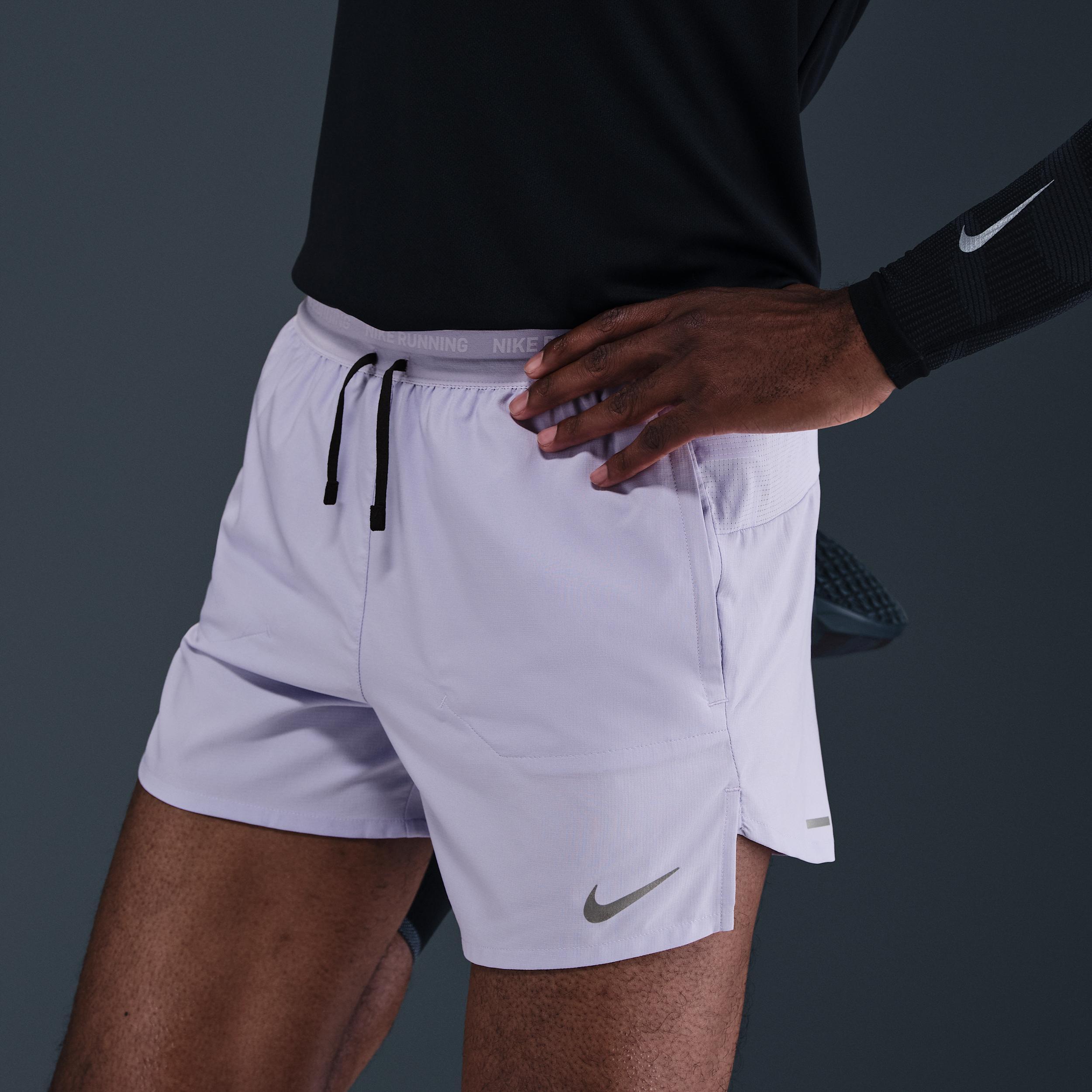 Nike Men's Stride Dri-FIT 5" Brief-Lined Running Shorts Product Image