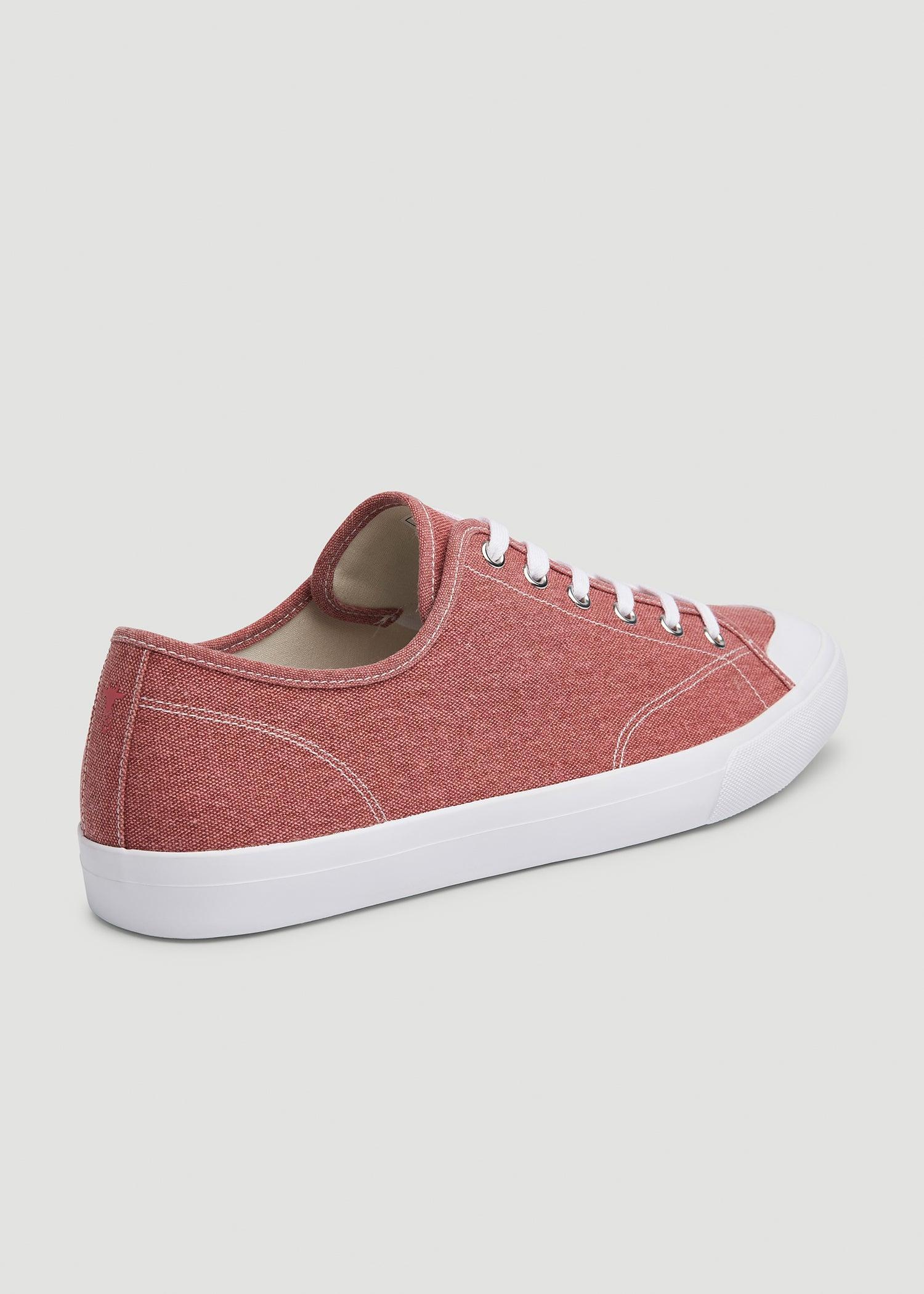 Vulcanized Sneaker for Tall Men in Light Red Product Image