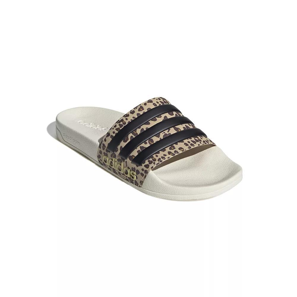 adidas Adilette Aqua Sportswear Slide Sandals, Women's, Size: 8, White Product Image