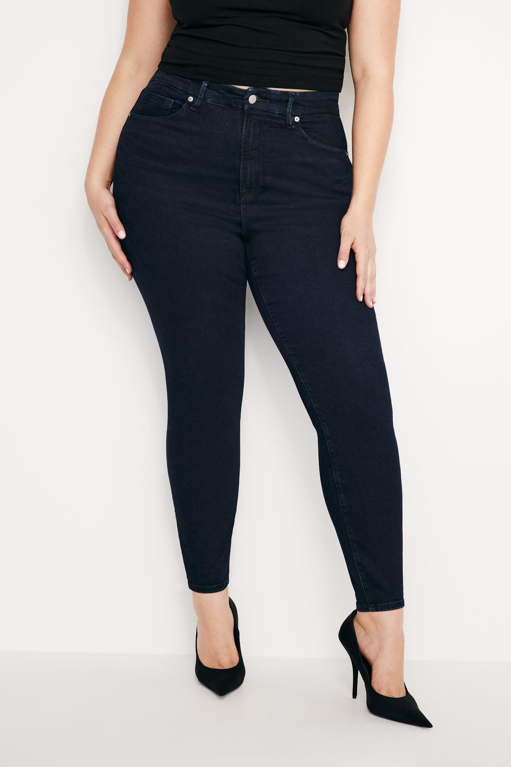 ALWAYS FITS GOOD LEGS SKINNY JEANS | DEEP BLUE002 Product Image