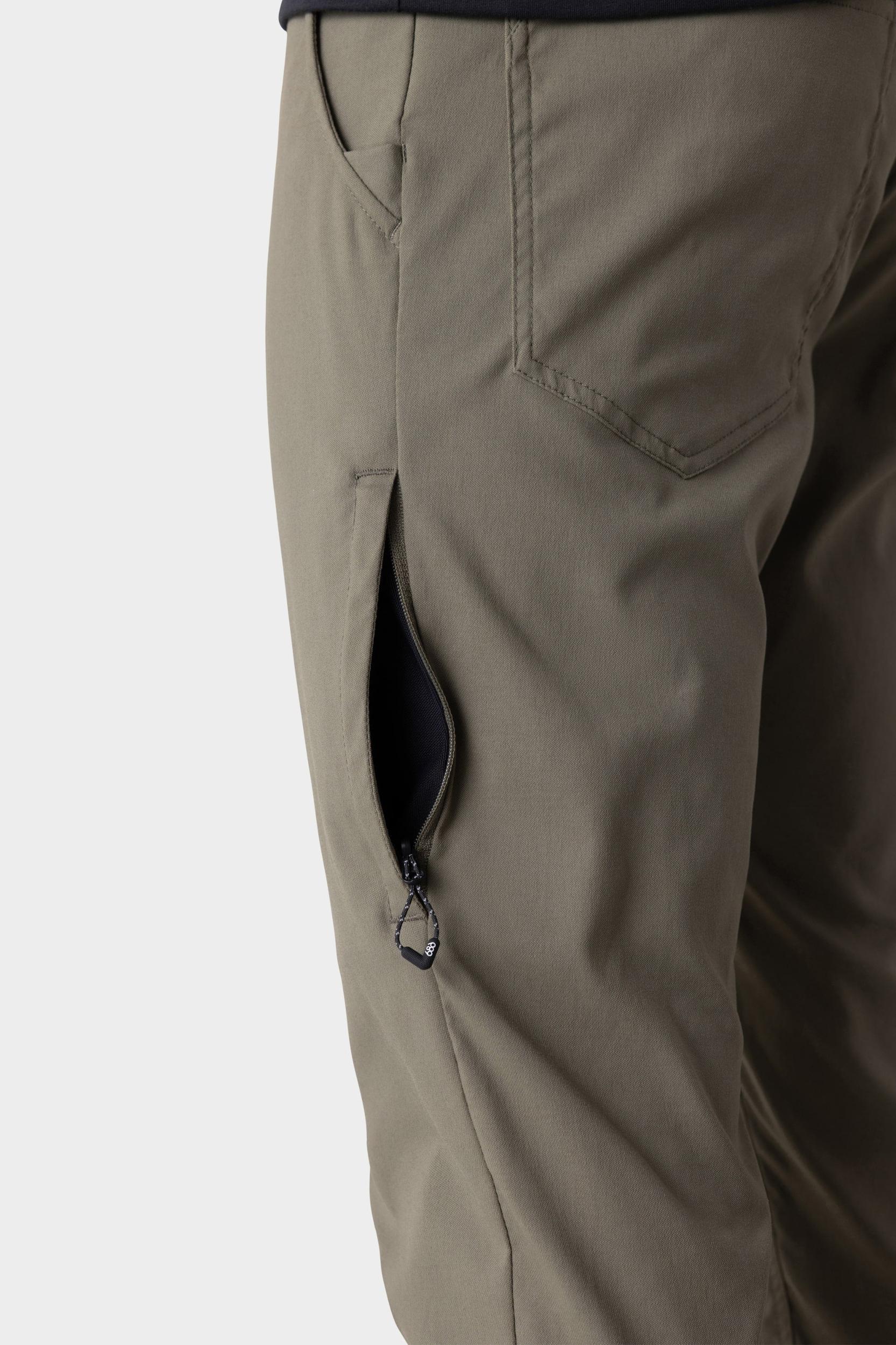 686 Men's Everywhere Merino-Lined Pant - Slim Fit Male Product Image