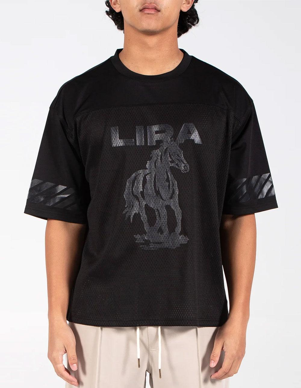 LIRA Galveston Mens Football Jersey - BLACK Product Image
