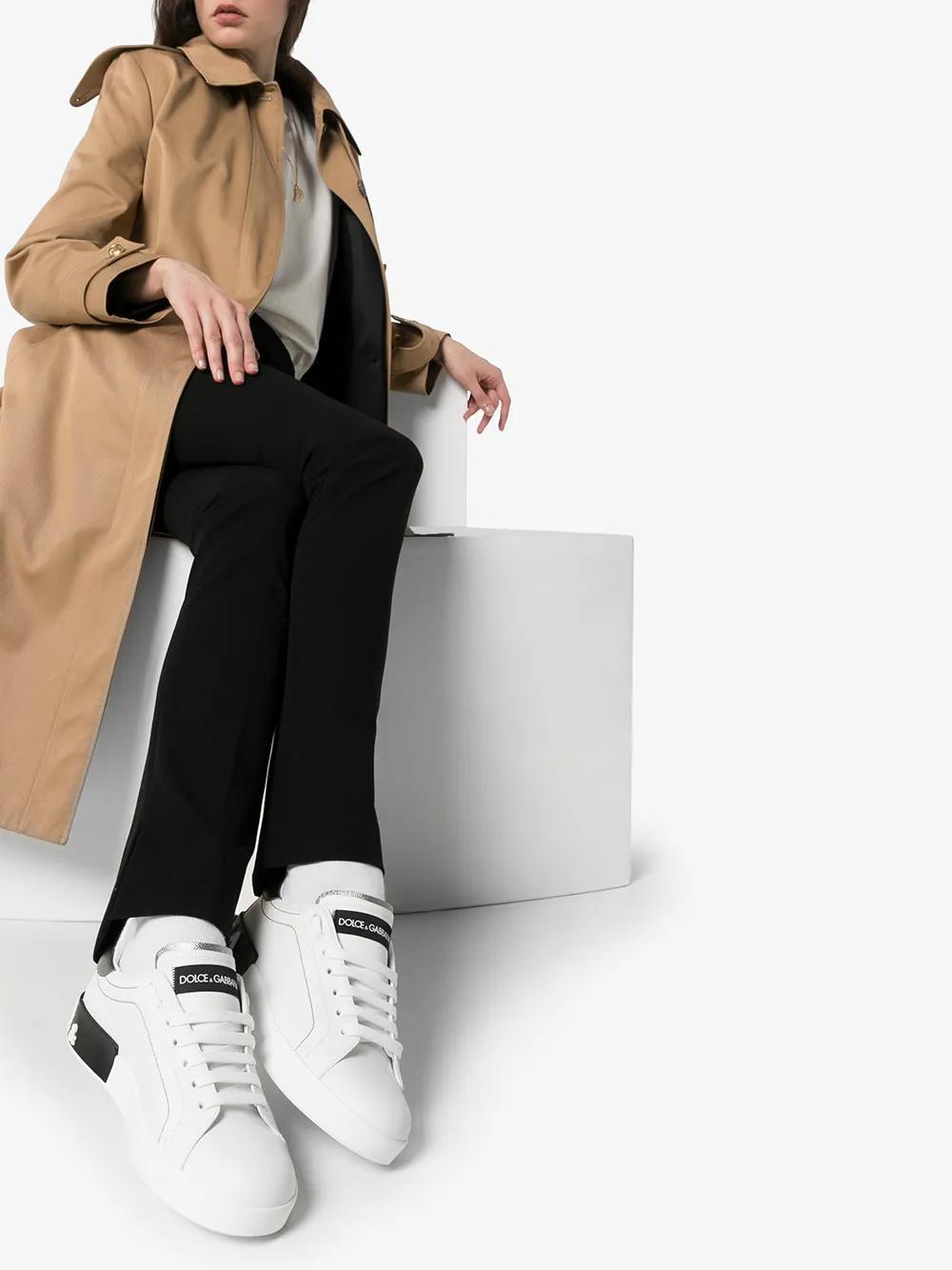 Portofino leather sneakers Product Image