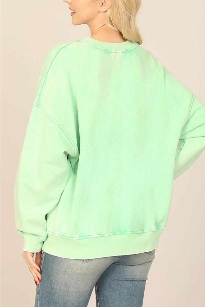 Graphic Print Sweatshirt Product Image