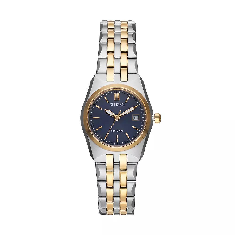 Citizen Eco-Drive Womens Corso Two Tone Stainless Steel Watch - EW2294-53L Product Image