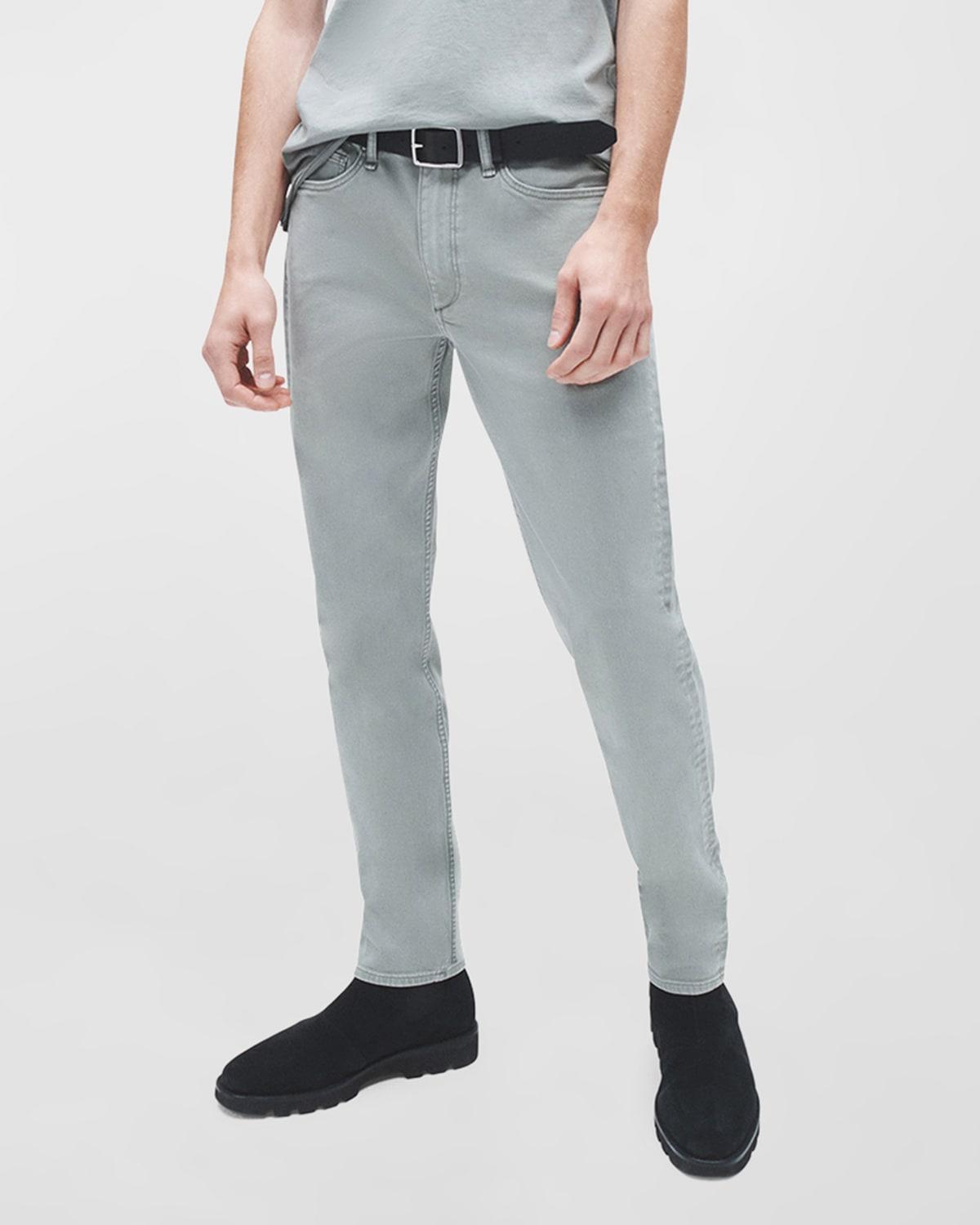 rag & bone Fit 2 Aero Stretch Slim Fit Jeans in Dark Mint Product Image