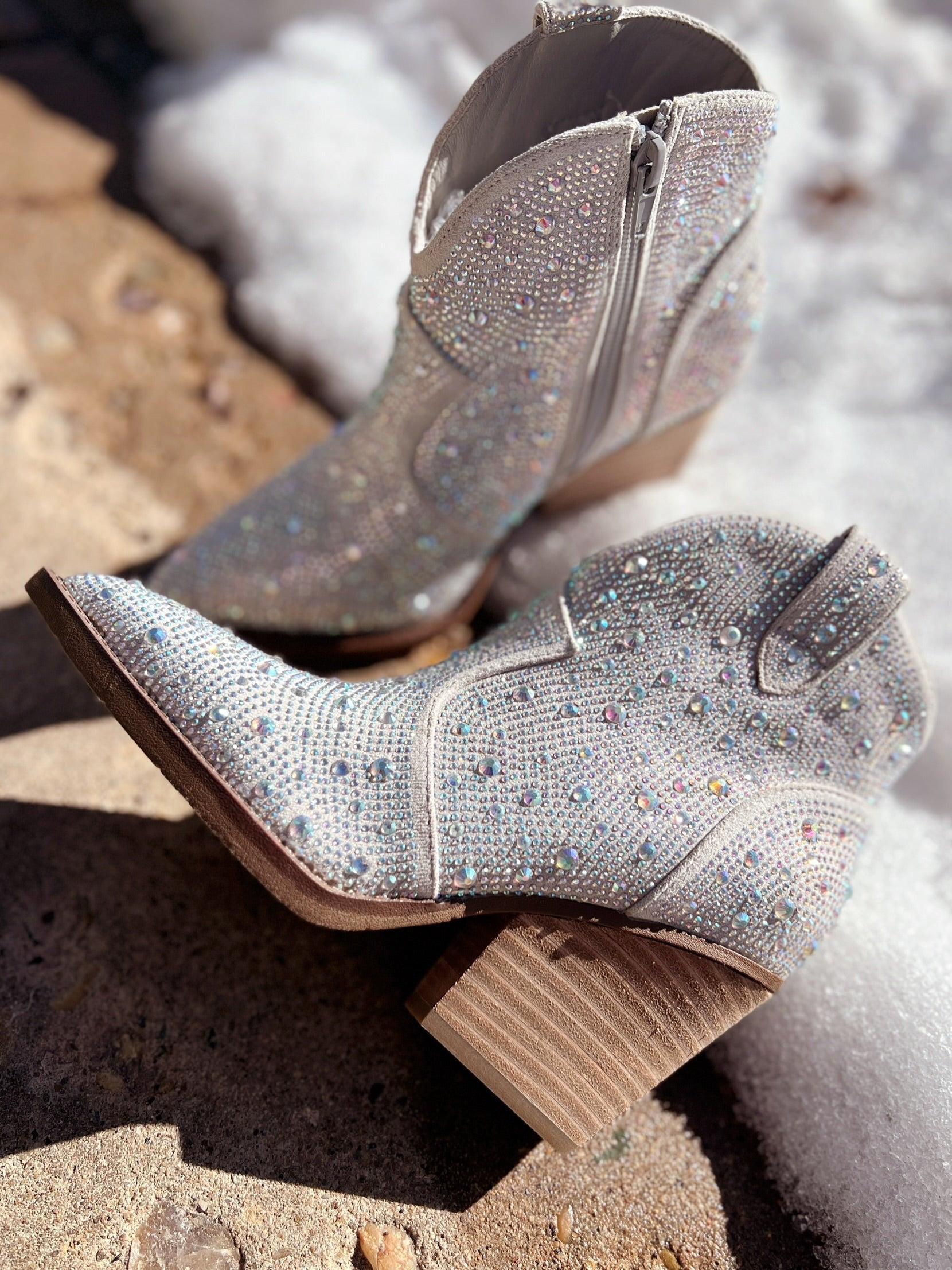 The Silver Stroke of Midnight Booties* Product Image