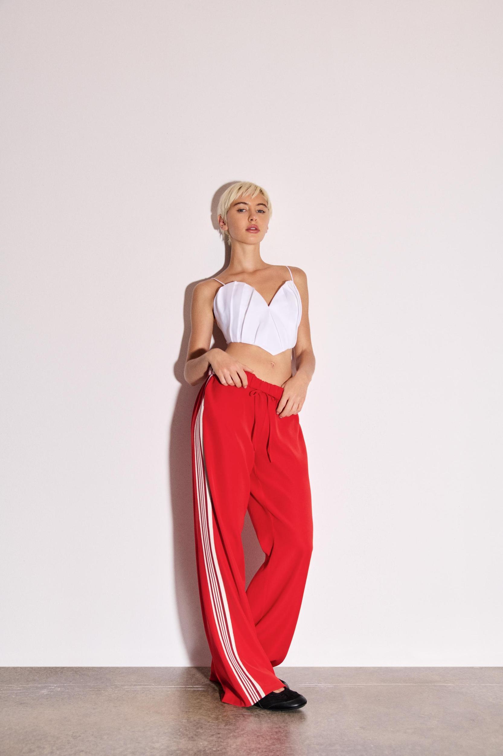 PANTS WITH SIDE STRIPES Product Image
