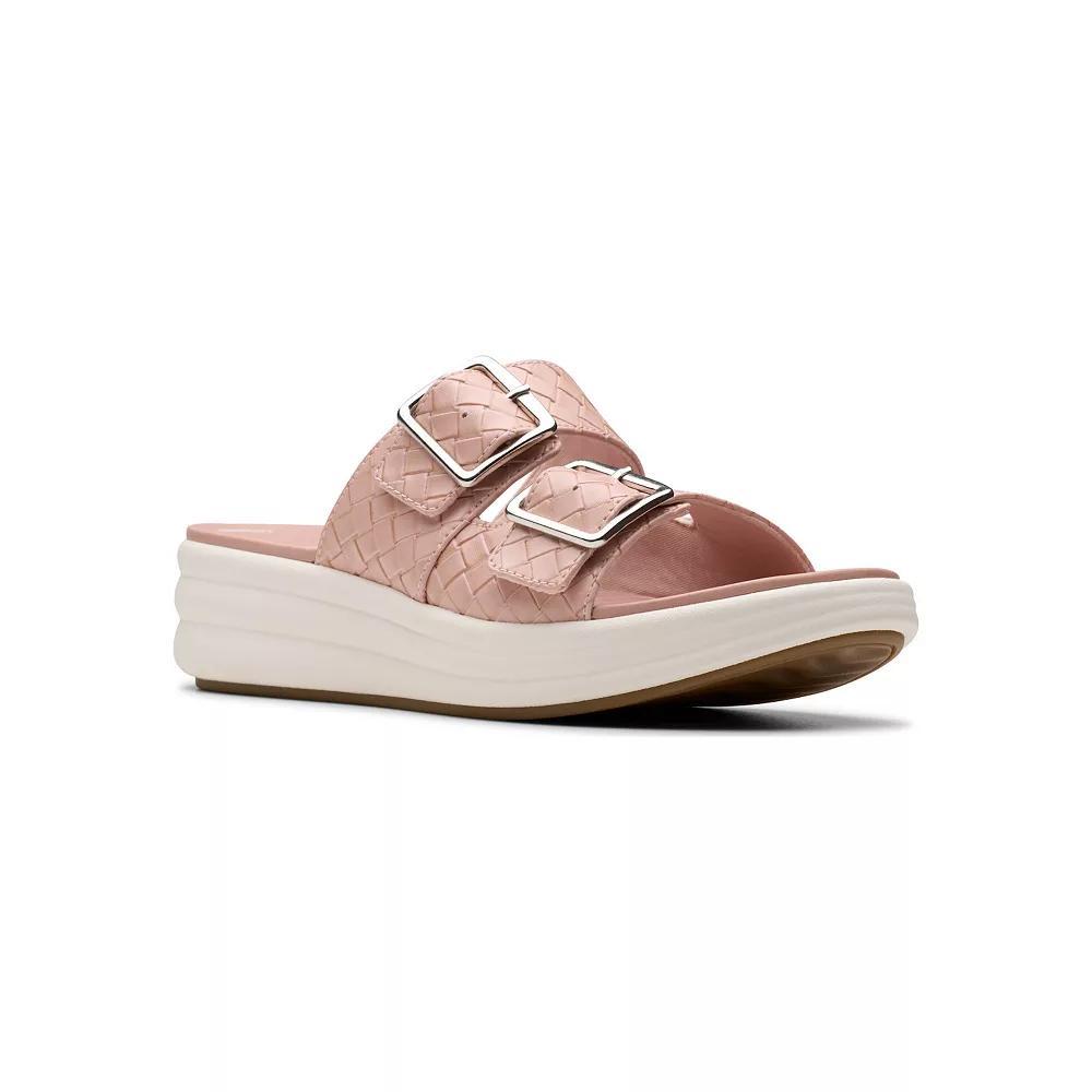 Clarks® Cloudsteppers Drift Women's Buckle Sandals, Size: 9.5, Pink Product Image