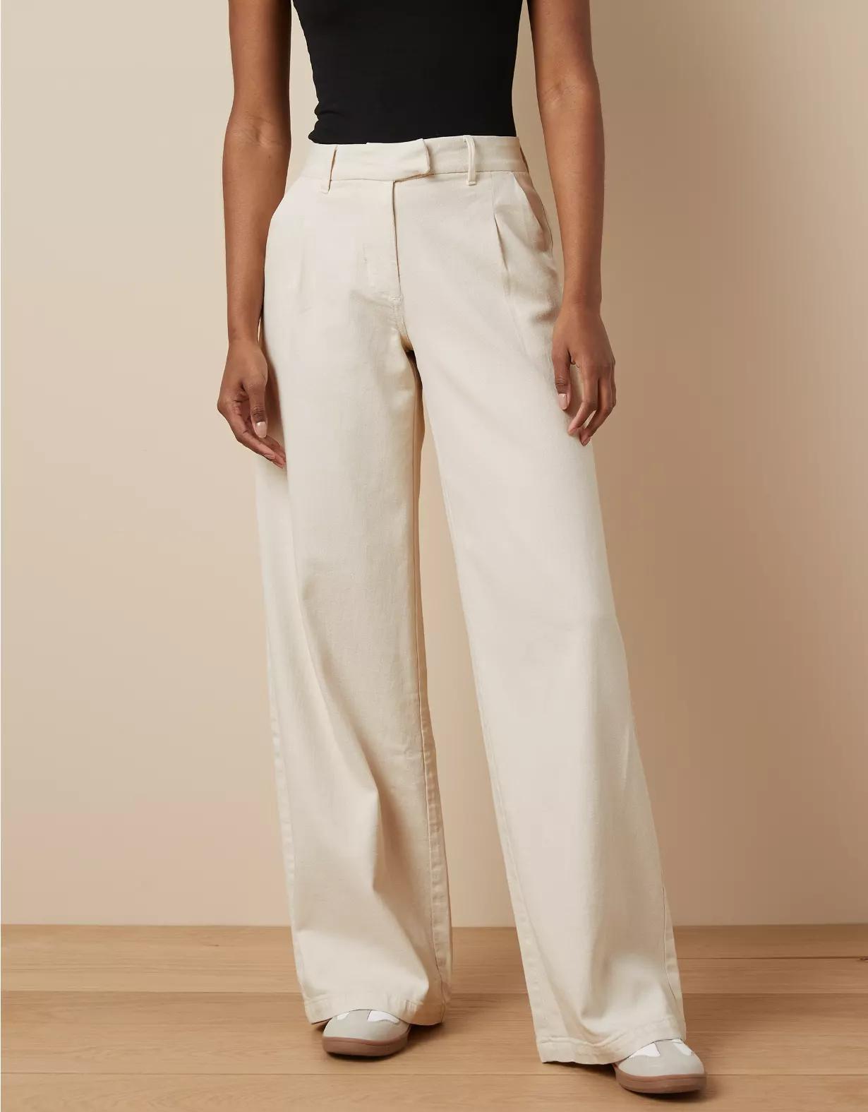 AE Dreamy Drape Stretch Poppy Trouser Product Image