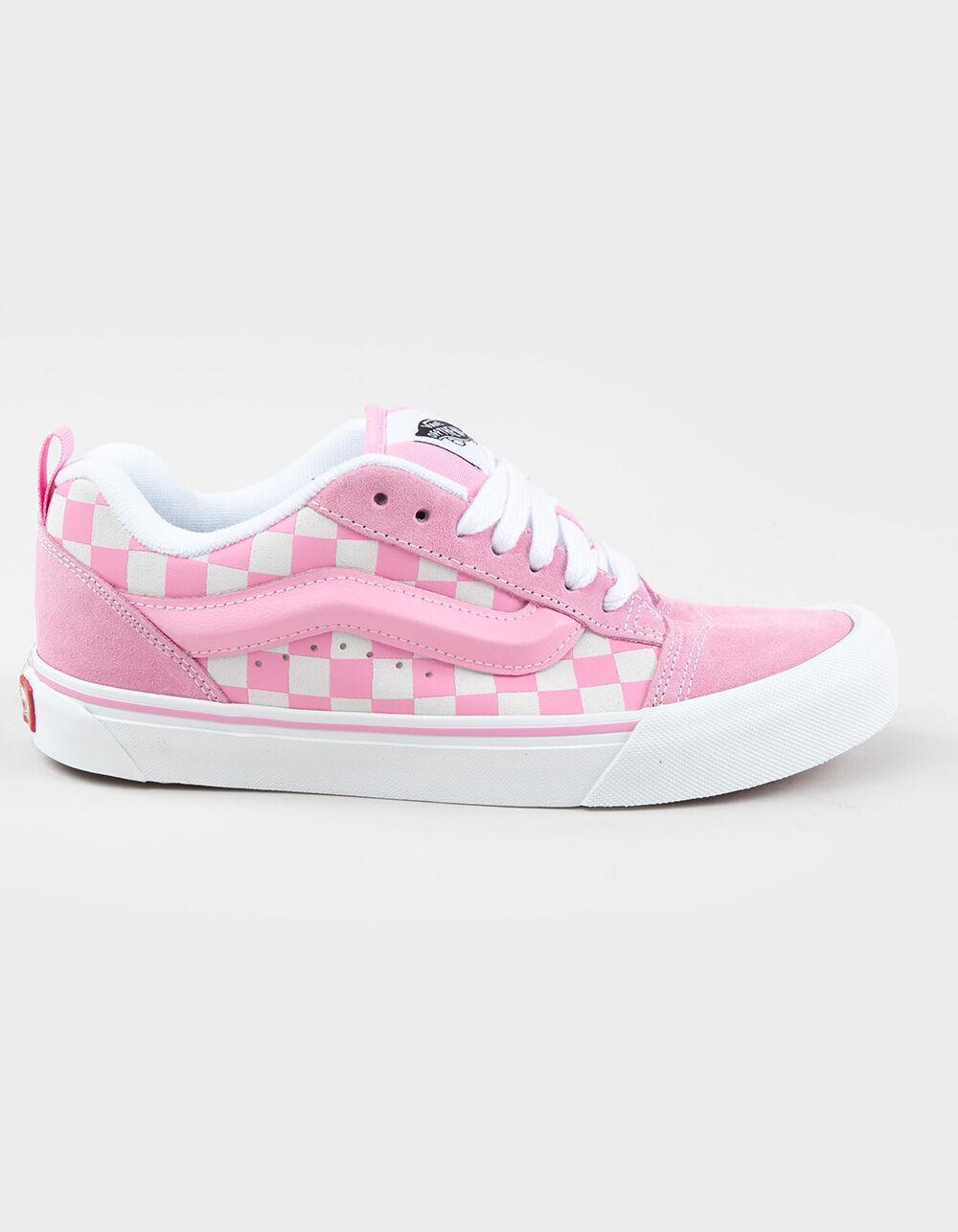 VANS Knu Skool Womens Shoes - PINK Product Image