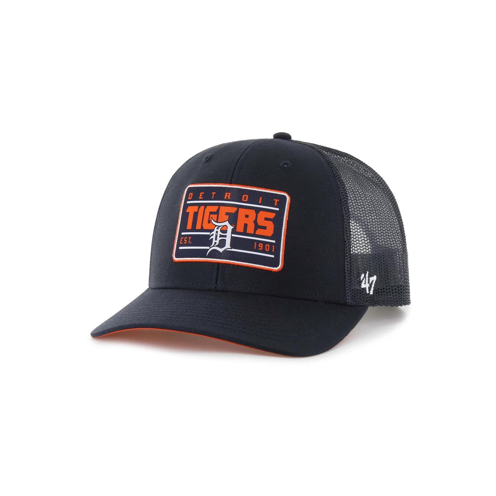 Mens 47 Detroit Tigers Hardline Trucker Adjustable Hat, Blue Product Image