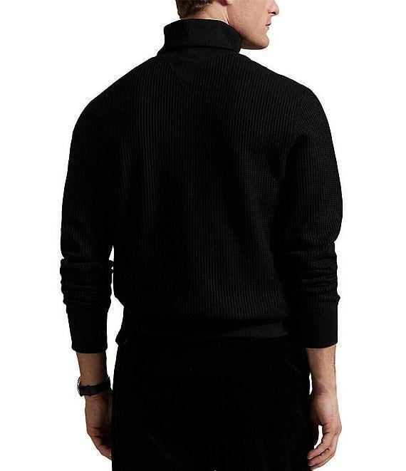 Polo Ralph Lauren Waffle-Knit Fleece Turtleneck Product Image