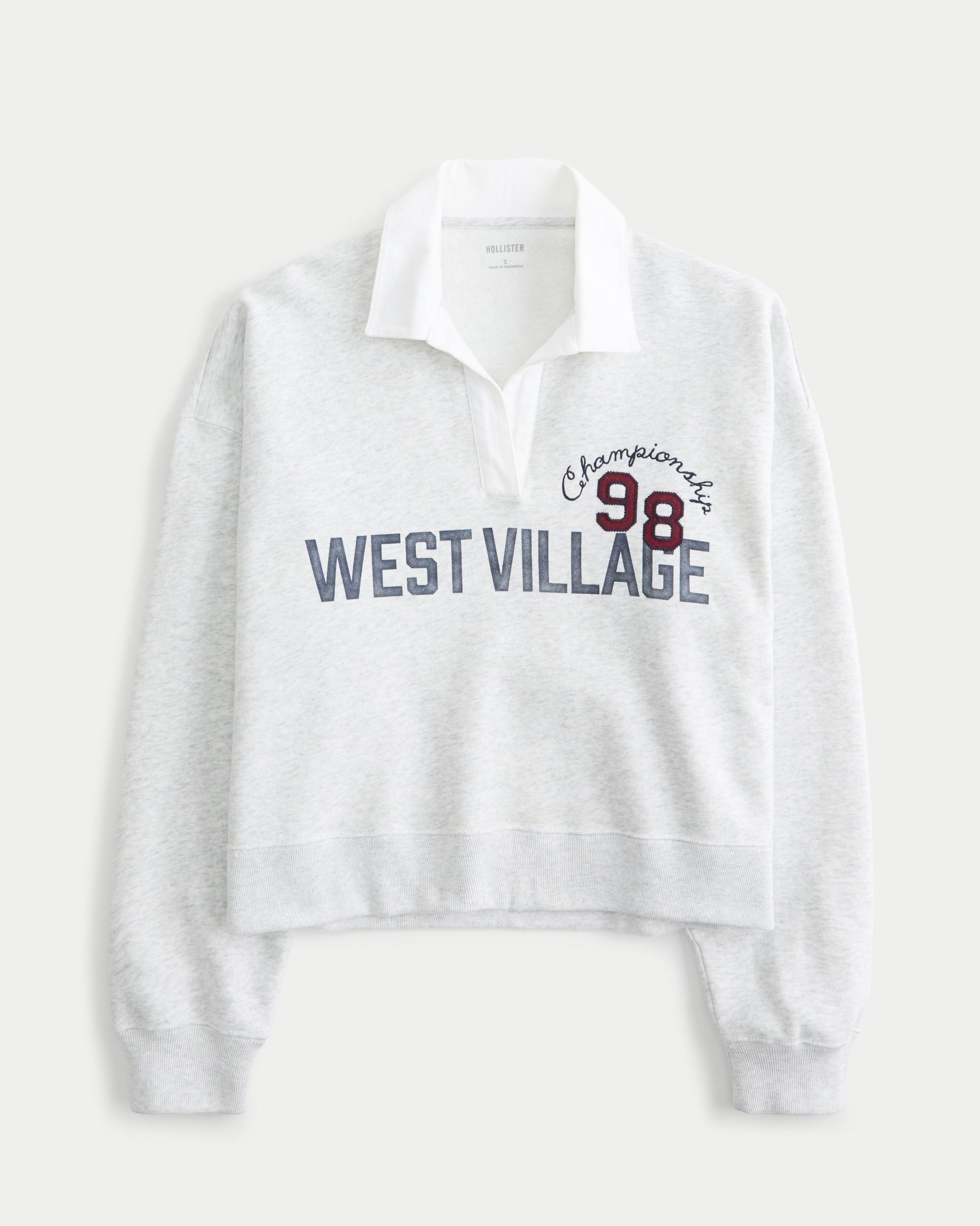 Easy New York Graphic Fleece Rugby Polo Product Image