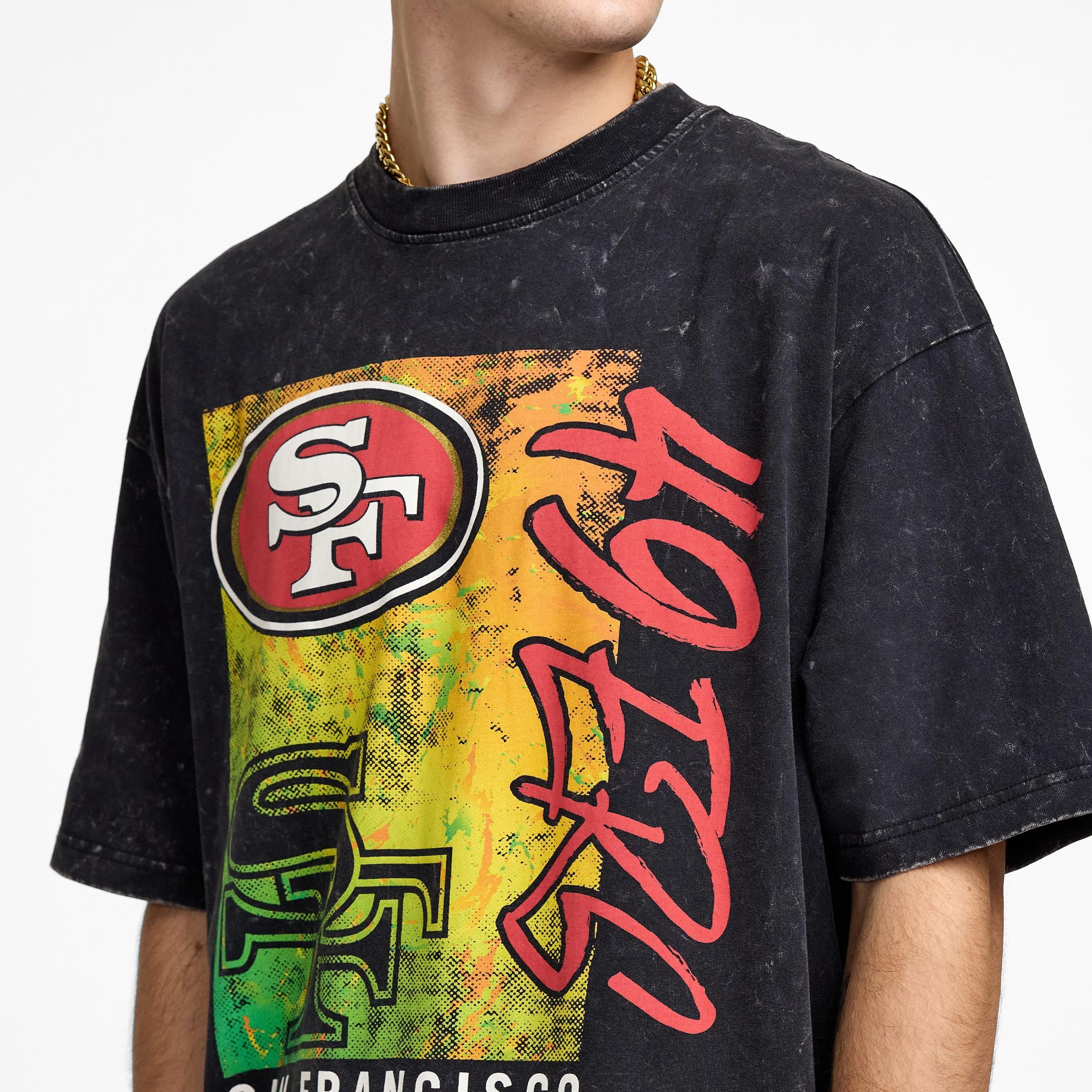 Los Angeles Rams Sport Classics Boxy Black T-Shirt Male Product Image