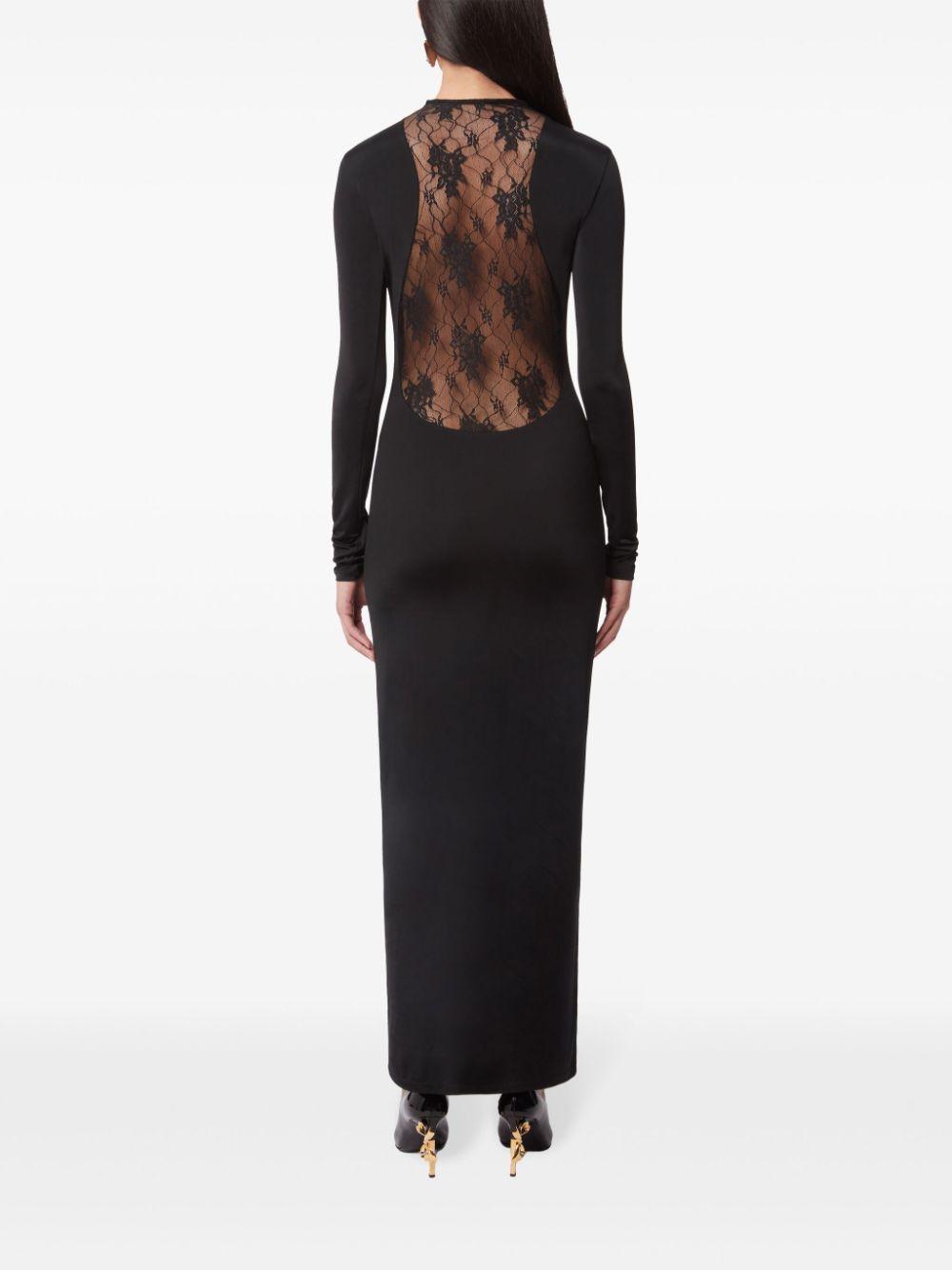 lace-panelling maxi dress Product Image