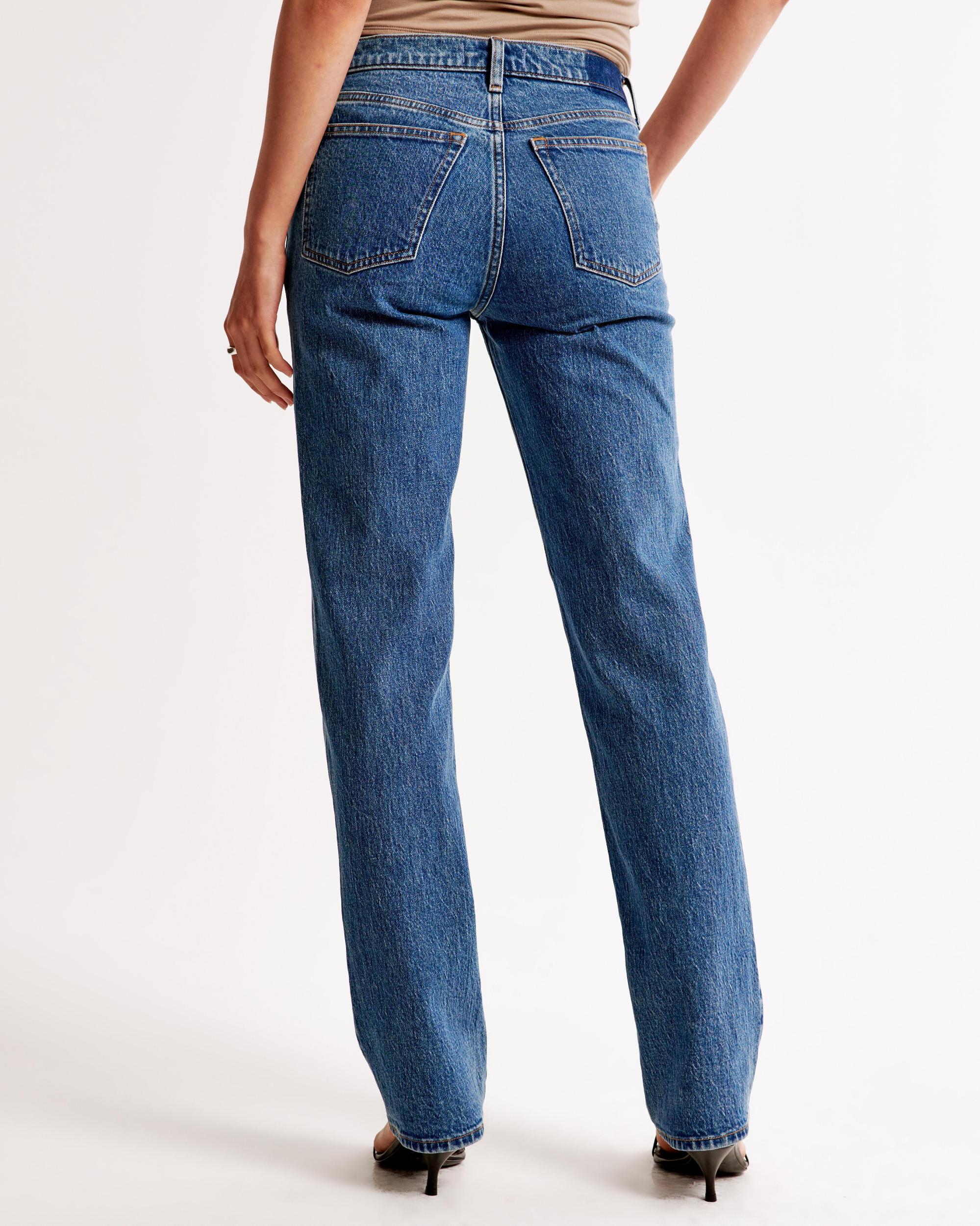 Mid Rise 90s Straight Jean Product Image