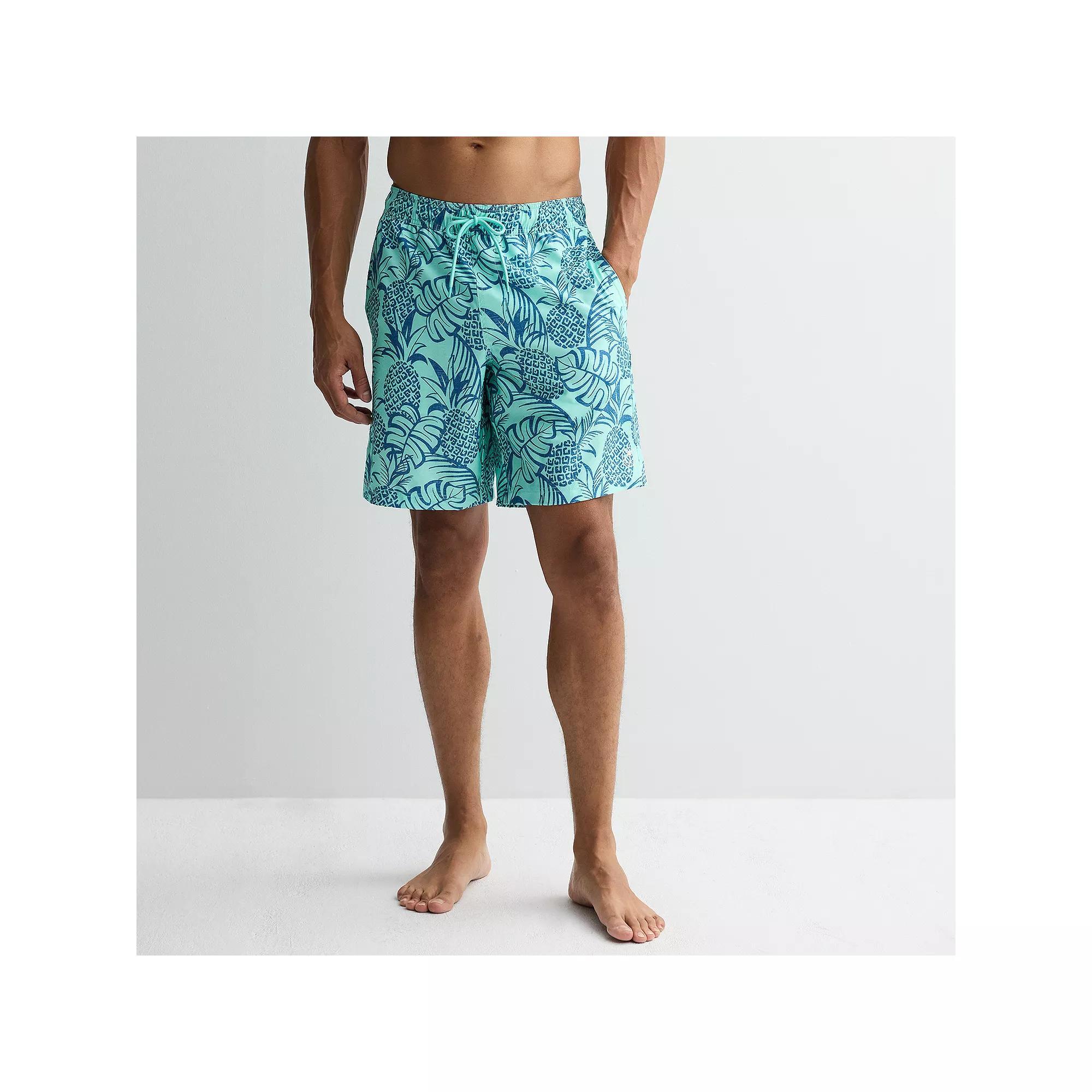 Men's Trinity Coast 9" Swim Trunks, Size: XS 9 IN, Blue Blue Product Image