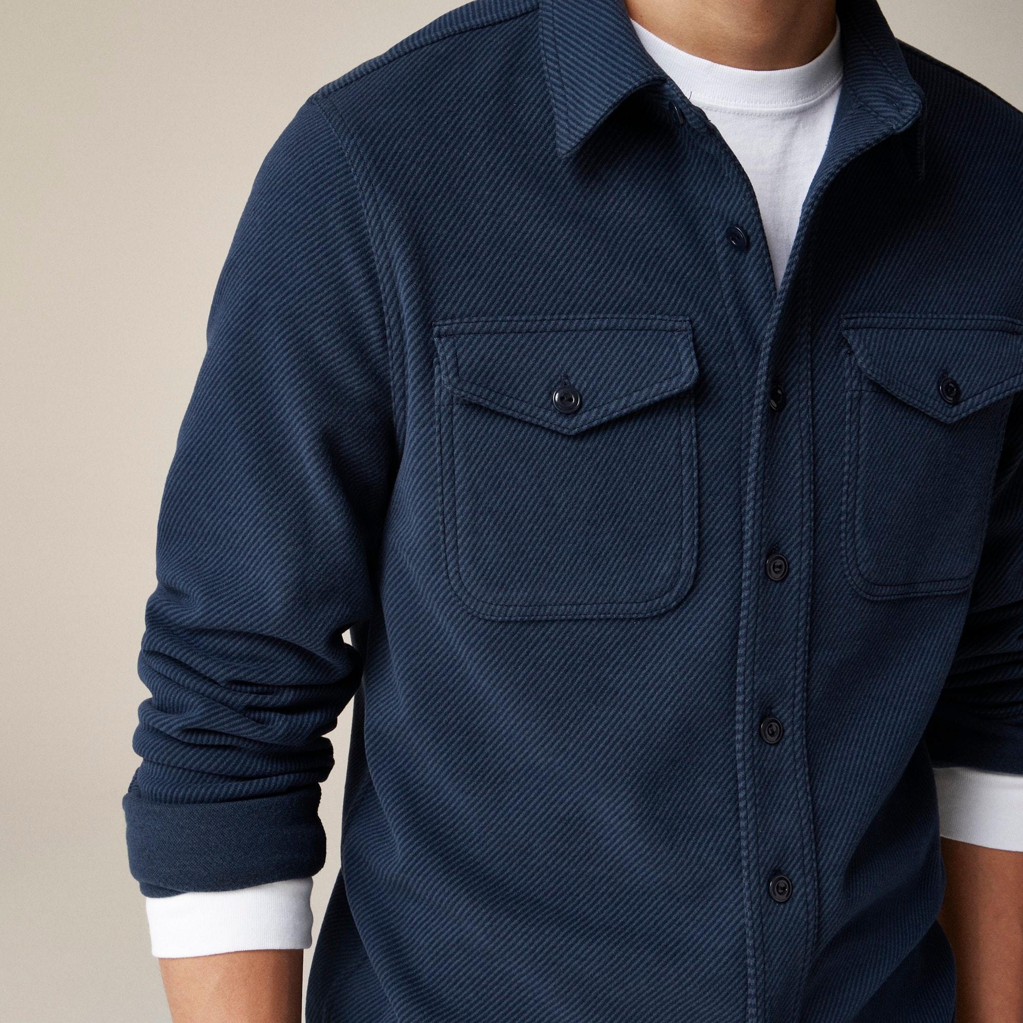 Seaboard soft-knit shirt in plaid Product Image