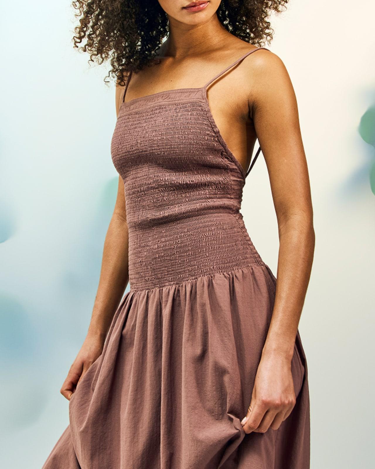 The Gauze Open-Back Dress Product Image