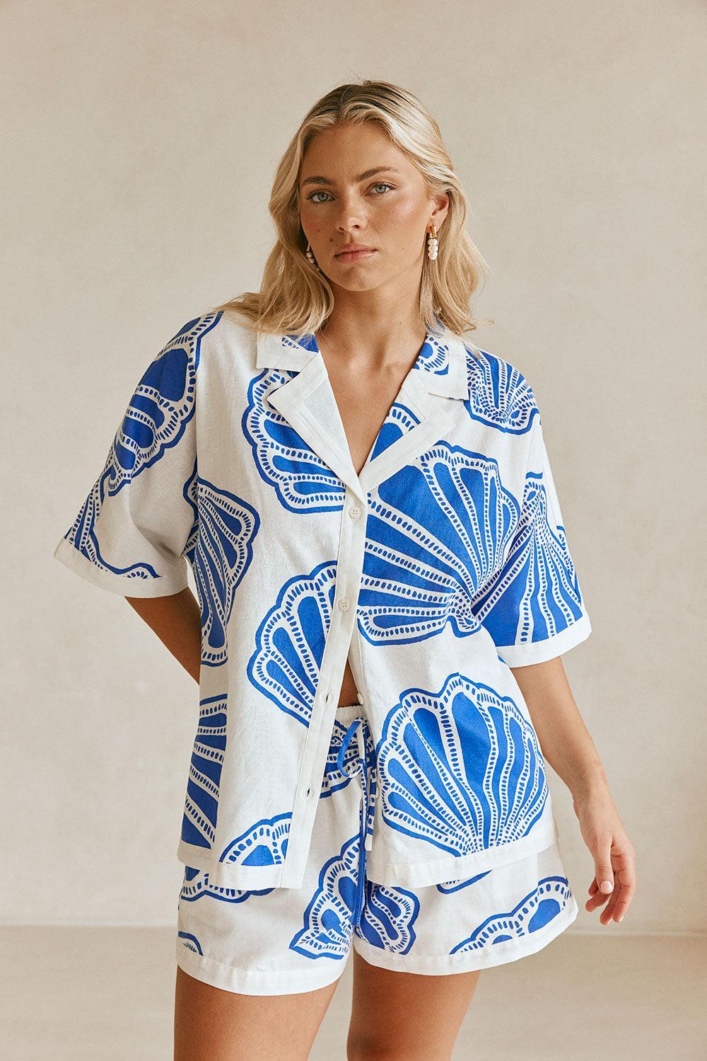 Kara Top - Seashell Product Image