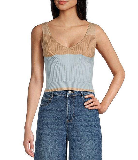 GB Coordinating Knit Sweater Tank Top Product Image