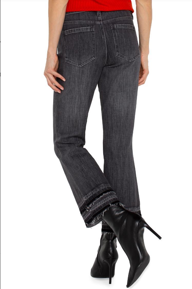 Hannah Crop Flare w/ Velvet Product Image