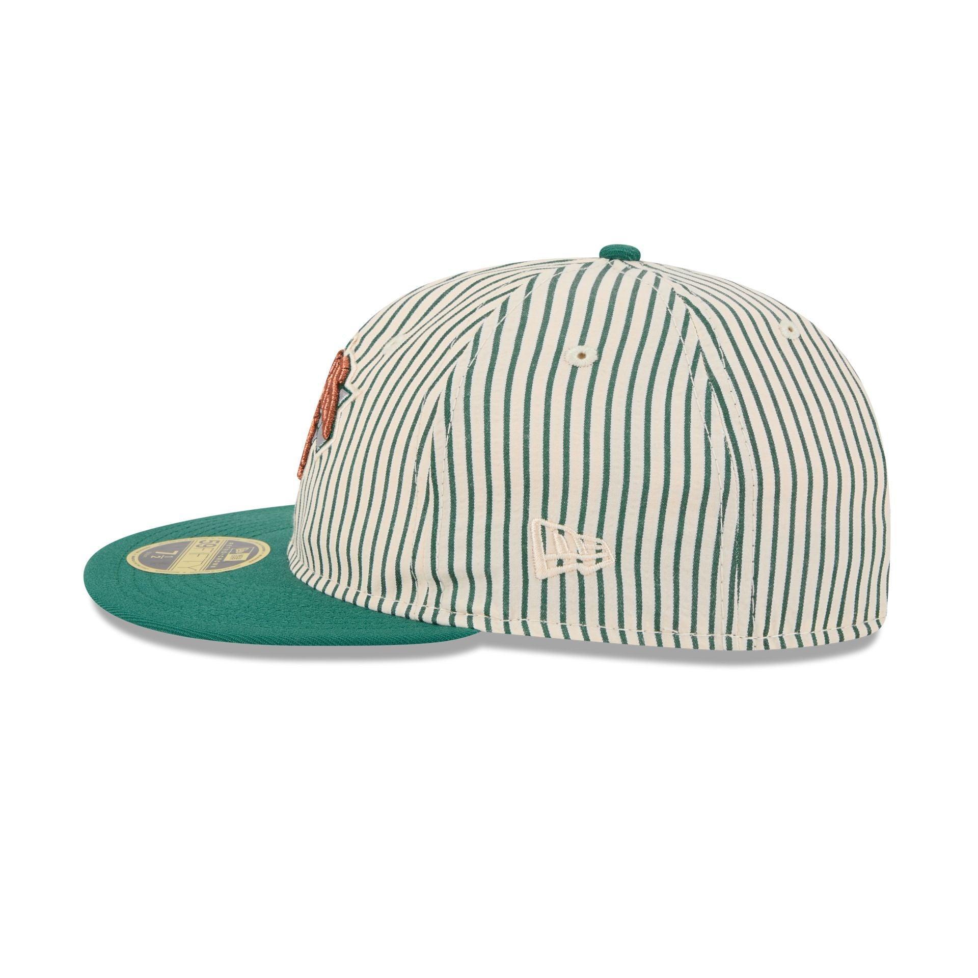 Just Caps Seersucker New York Knicks Retro Crown 59FIFTY Fitted Hat Male Product Image