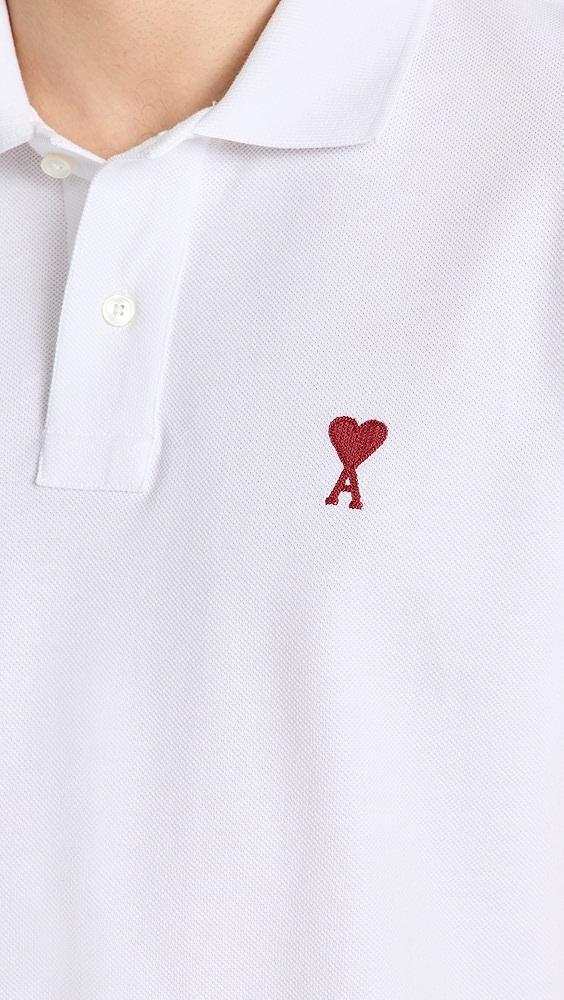 AMI AMI De Coeur Polo Shirt | Shopbop Product Image
