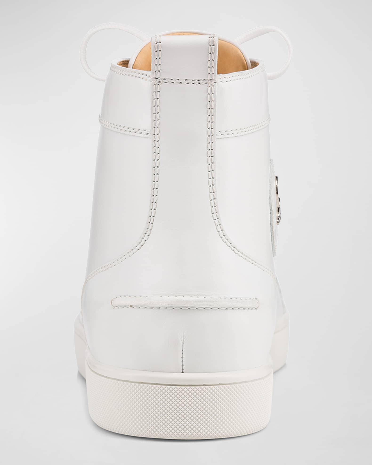 Mens Louis Leather High-Top Sneakers Product Image