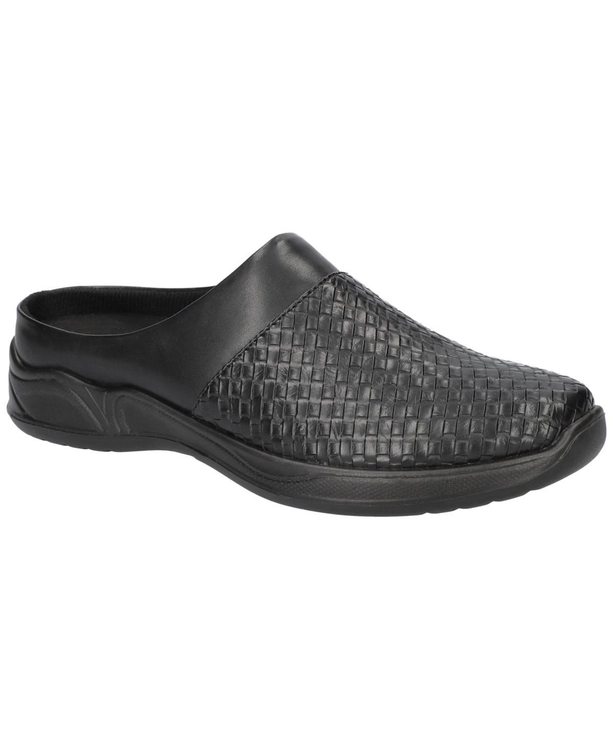 Easy Street Janalee Women's Tan Woven Embossed Comfort Mules, Size: 7.5 Product Image
