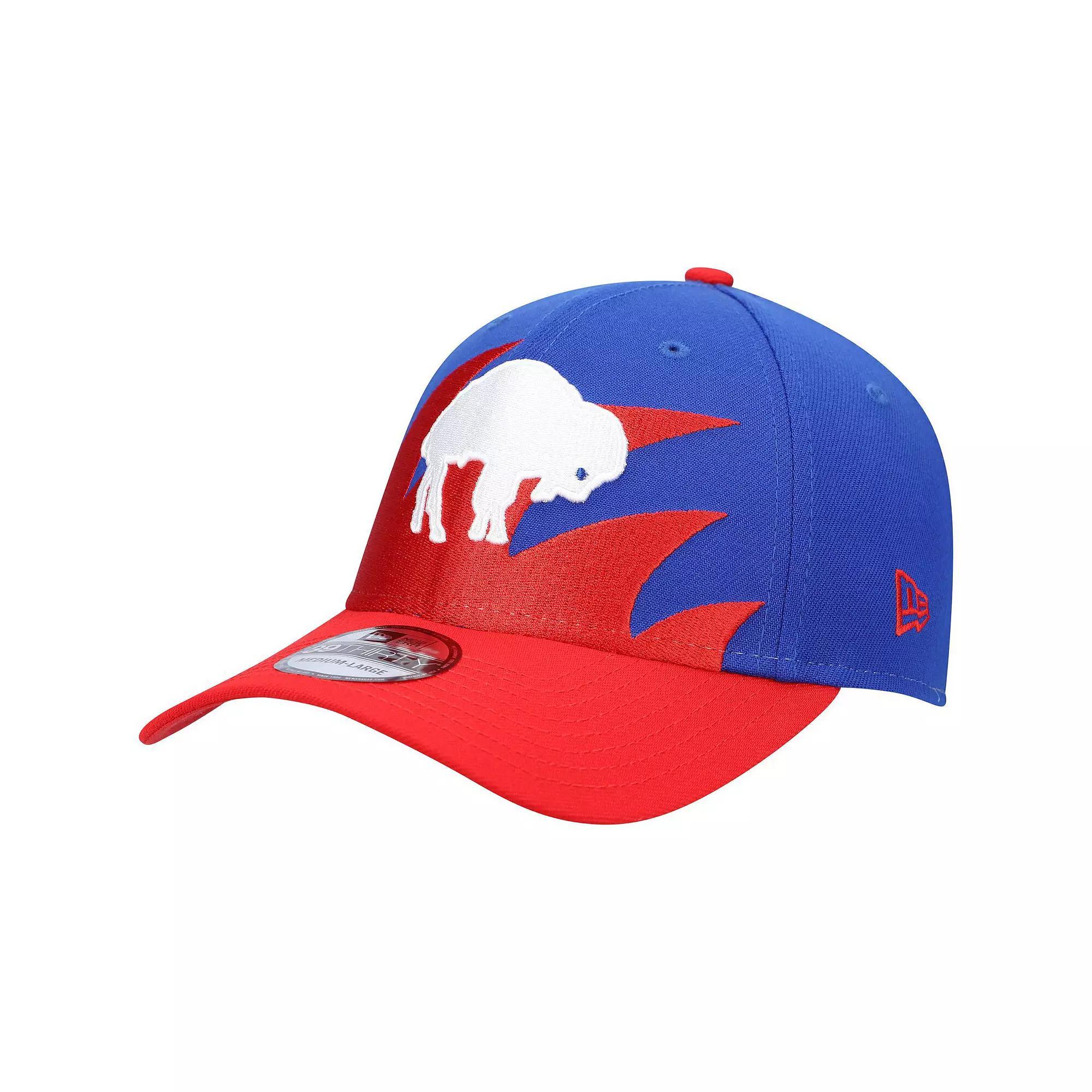 Mens New Era Royal/Red Buffalo Bills Surge 39THIRTY Flex Hat Product Image