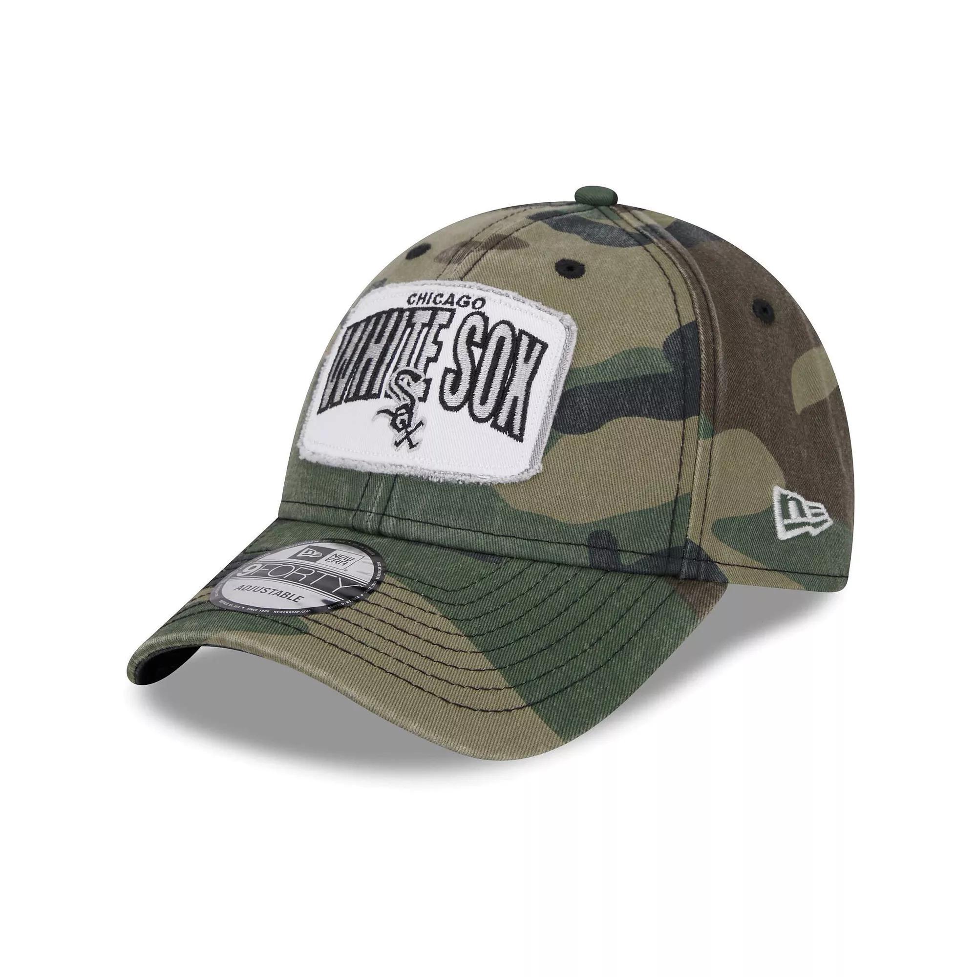 Men's New Era Camo Chicago White Sox Gameday 9FORTY Adjustable Hat, Green Product Image