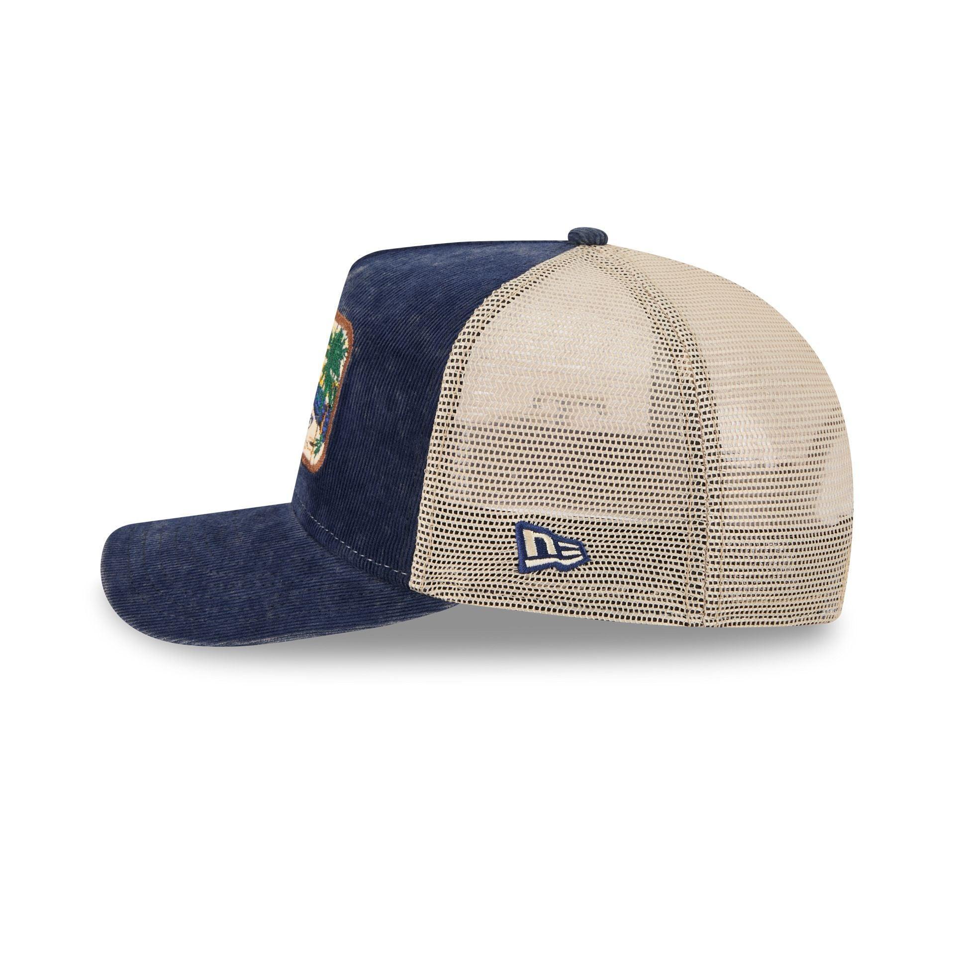 Seattle Seahawks Vintage Landscape 9FIFTY A-Frame Trucker Hat Male Product Image