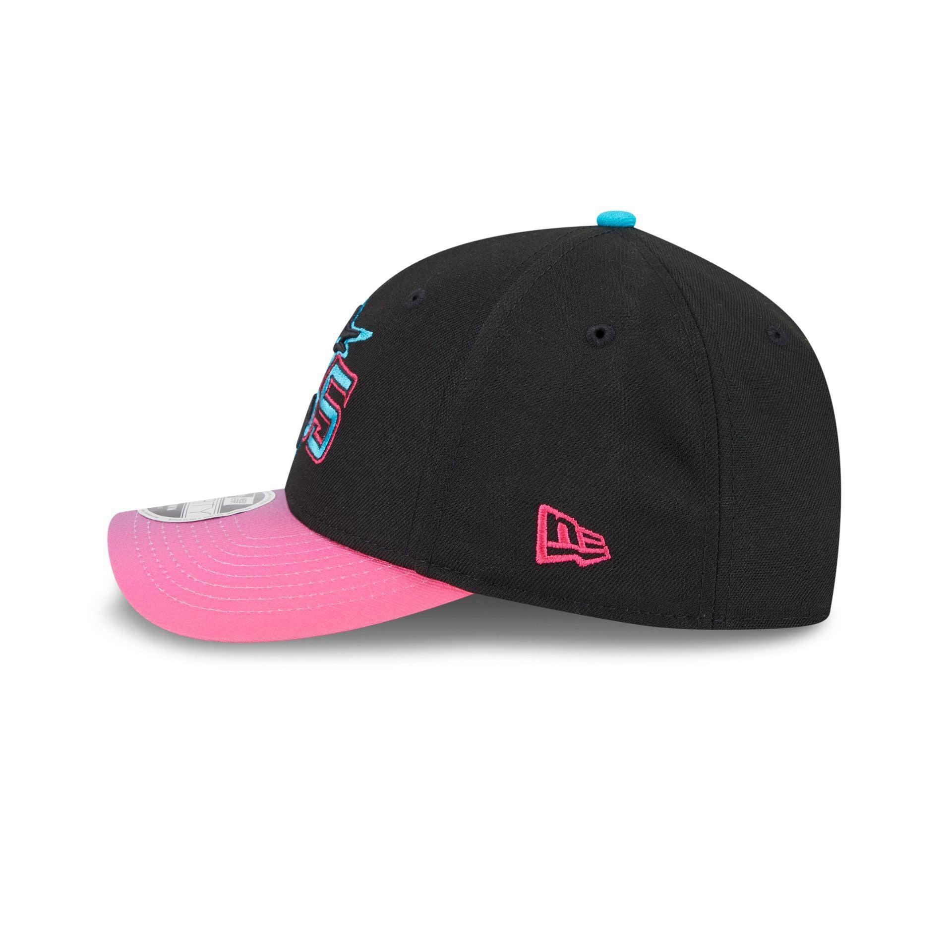 Miami Marlins City Connect 9FORTY M-Crown Snapback Hat Male Product Image