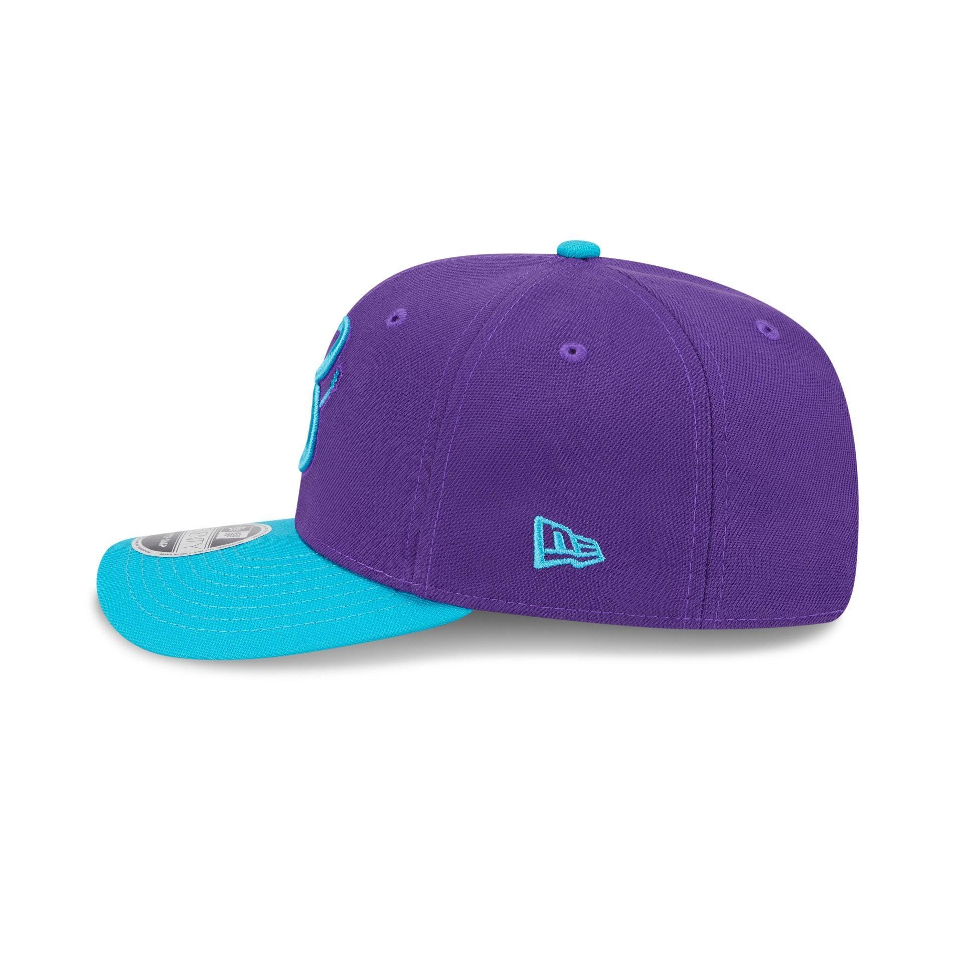 Los Angeles Lakers Circle Patch 9SEVENTY Stretch-Snap Hat Male Product Image