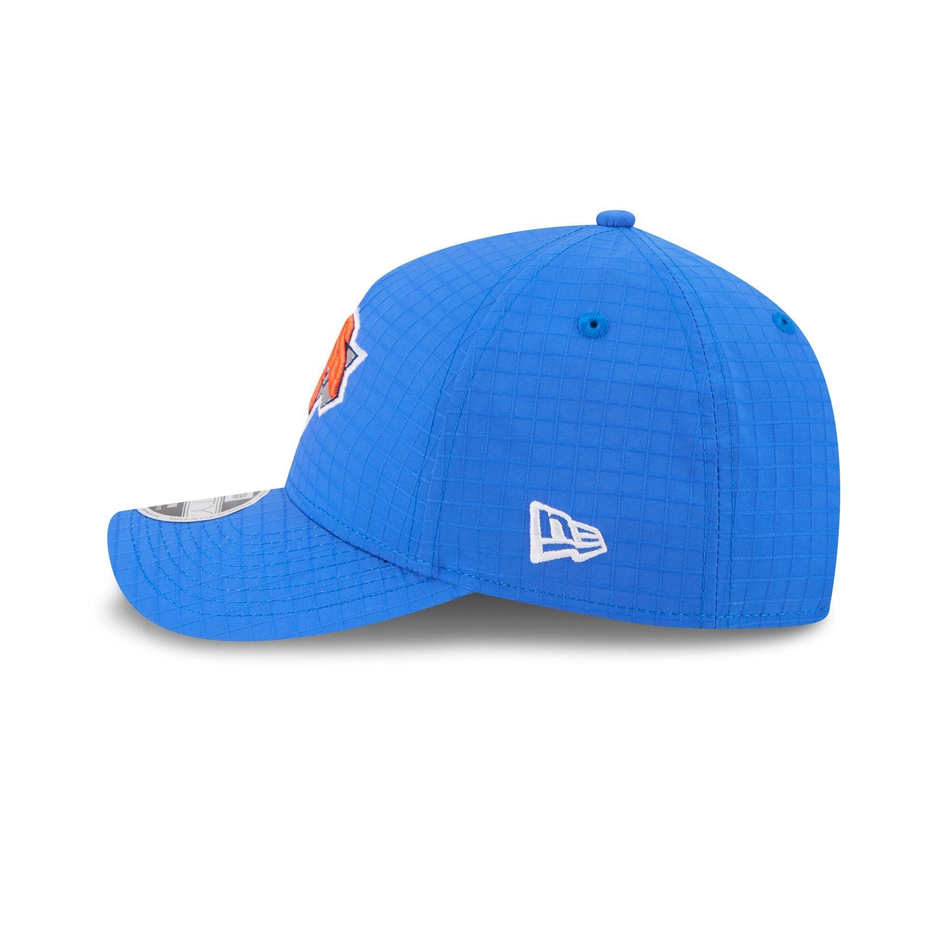 New York Knicks Ripstop 9FORTY M-Crown A-Frame Snapback Hat Male Product Image