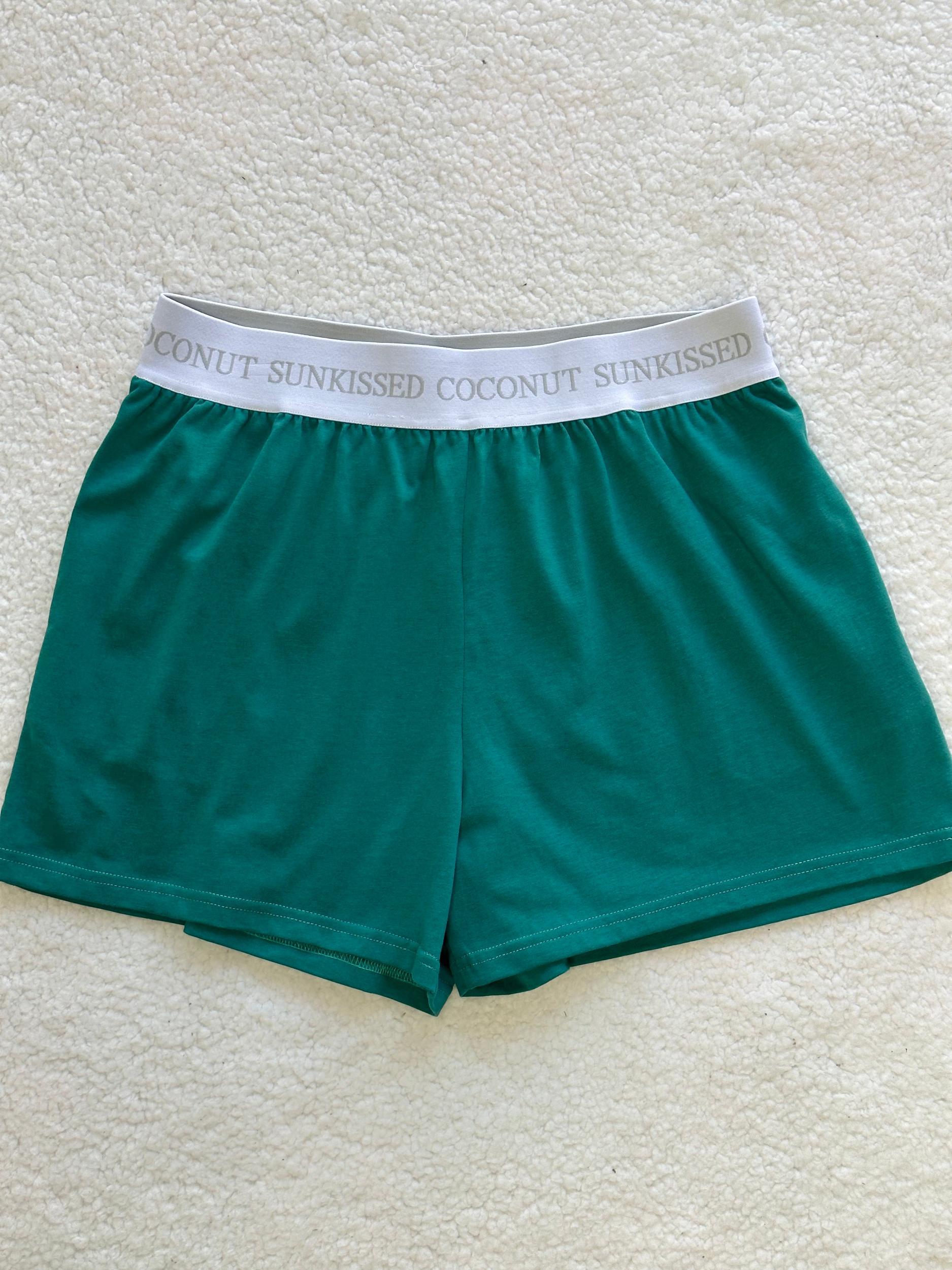 Italian Purple Basic Watercolor Shorts Product Image