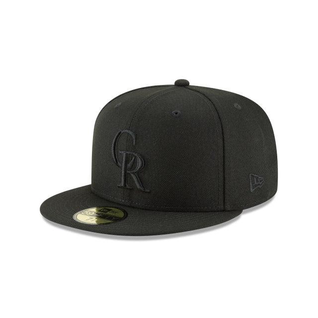 Detroit Lions Black On Black 9FIFTY Snapback Hat Male Product Image