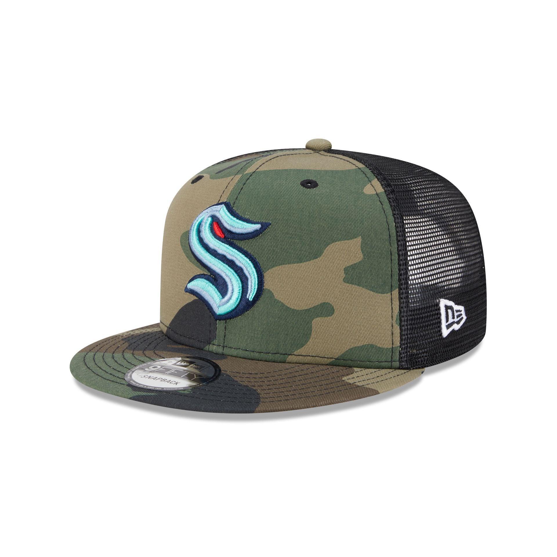 Seattle Kraken Camo 9FIFTY Trucker Hat Male Product Image