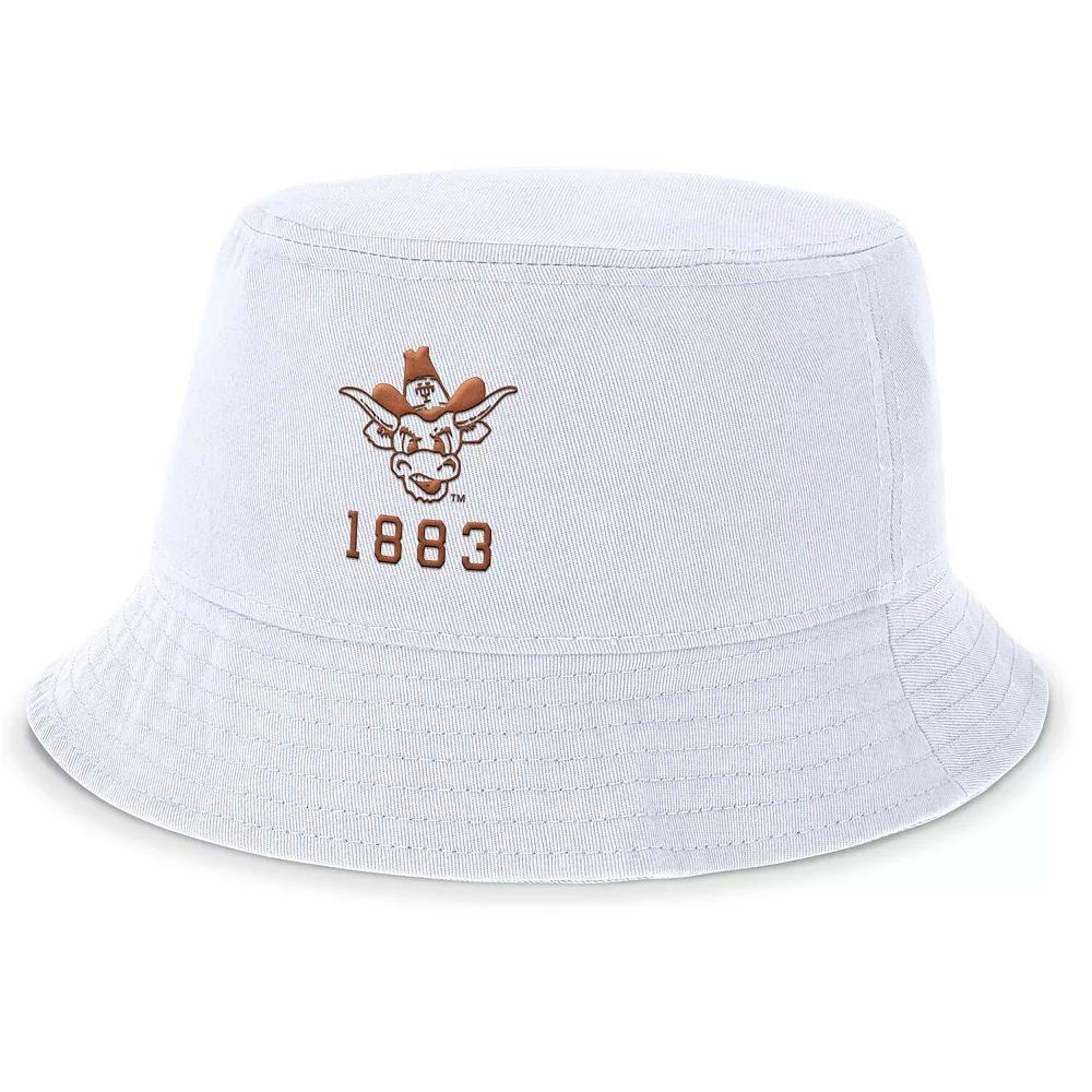Men's Nike White Texas Longhorns Legacy Apex Bucket Hat, Size: Medium Product Image
