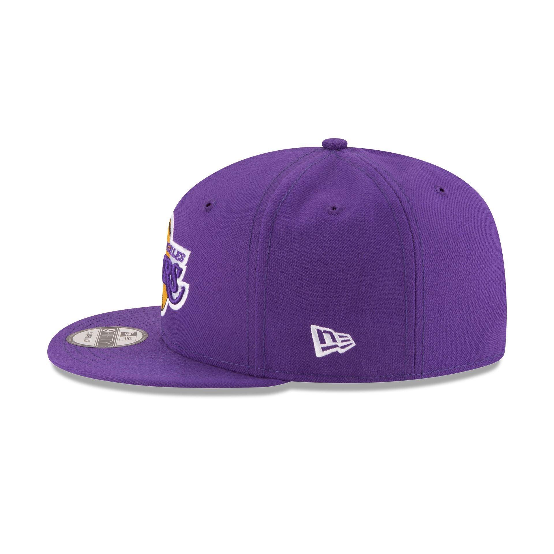 Los Angeles Lakers 9FIFTY Snapback Hat Male Product Image