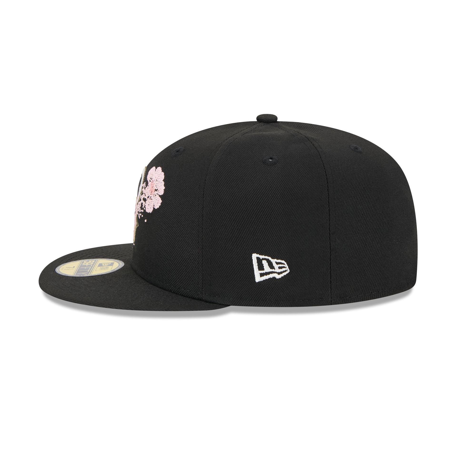 St. Louis Cardinals Basic Black on Black 59FIFTY Fitted Hat Male Product Image