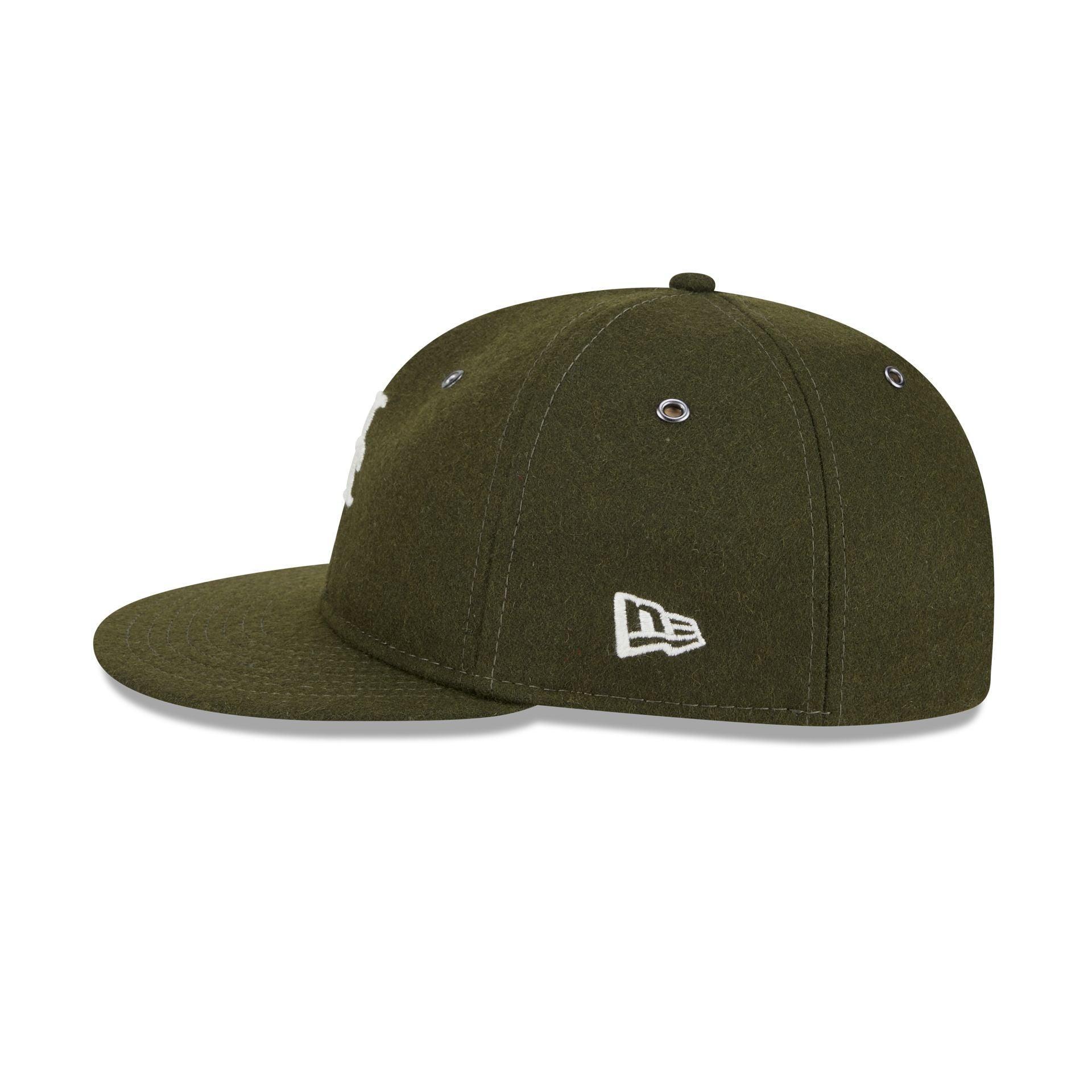 New York Mets New Olive Wool Retro Crown 9FIFTY Adjustable Hat Male Product Image