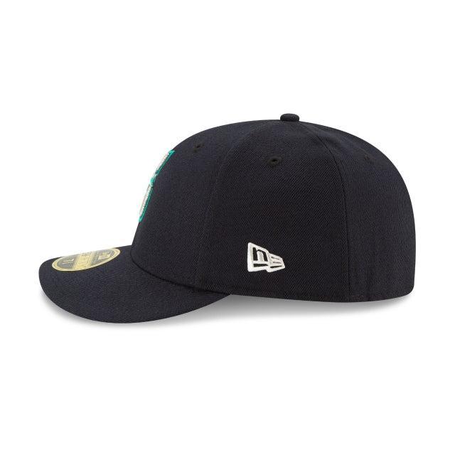 Seattle Mariners Authentic Collection Low Profile 59FIFTY Fitted Hat Male Product Image