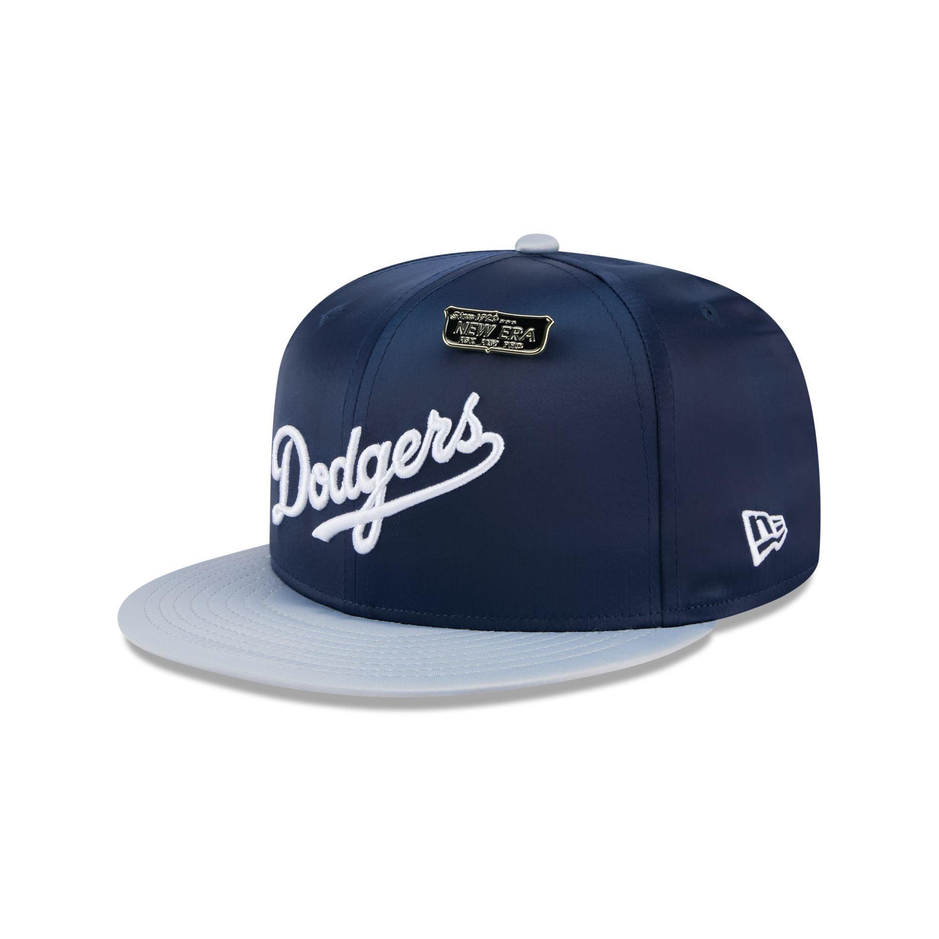 Los Angeles Dodgers Spring Satin 59FIFTY Fitted Hat Male Product Image