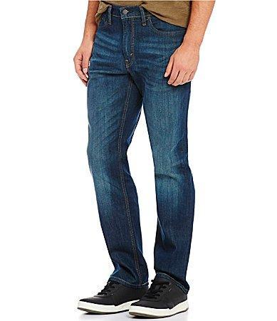 Levi's® Men's 541™ Fit Taper Jeans - Black Denim 42x32: Heavyweight, Mid Rise, Stretch Denim Product Image