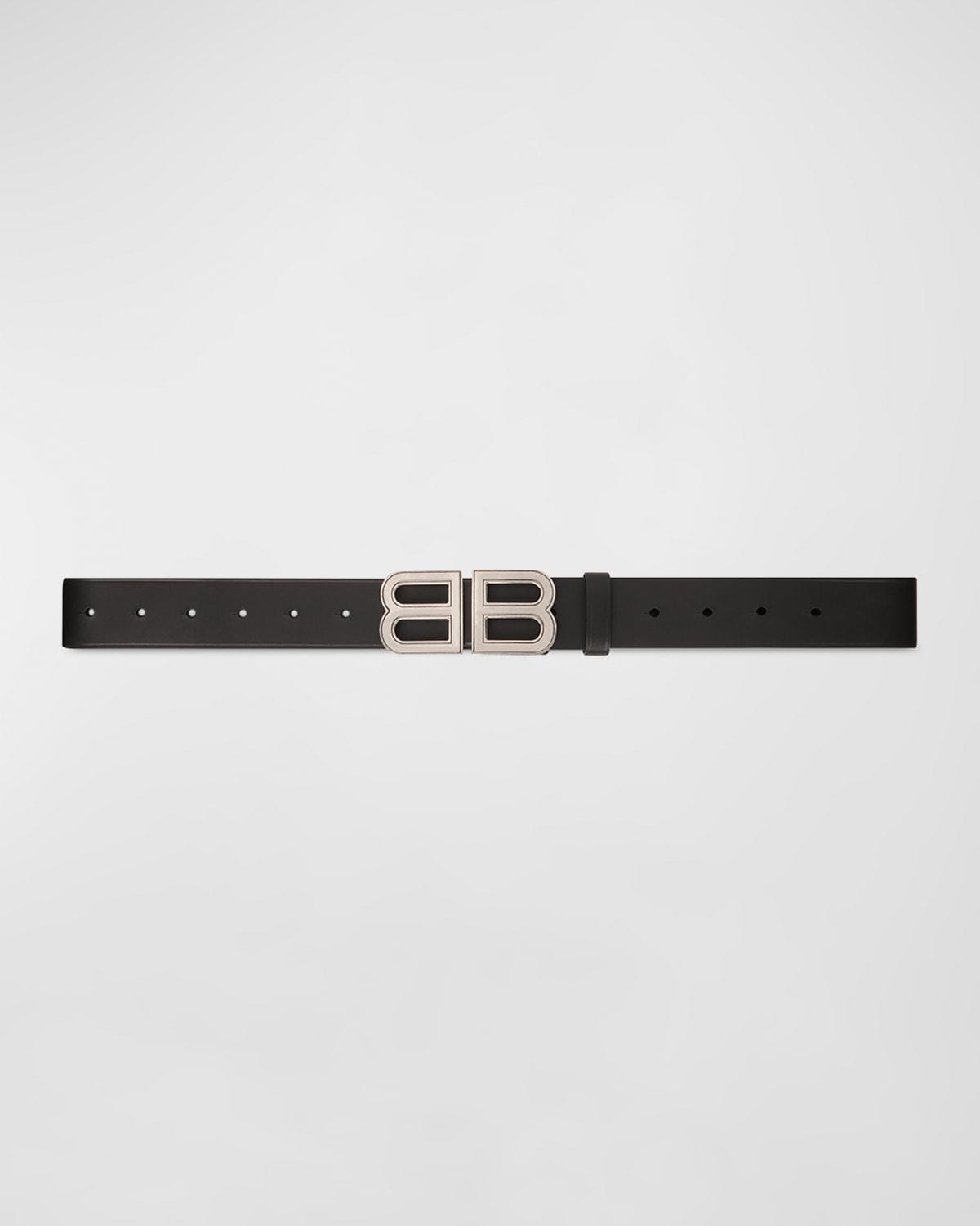 Balenciaga Mens Bb Hourglass Large Belt Product Image